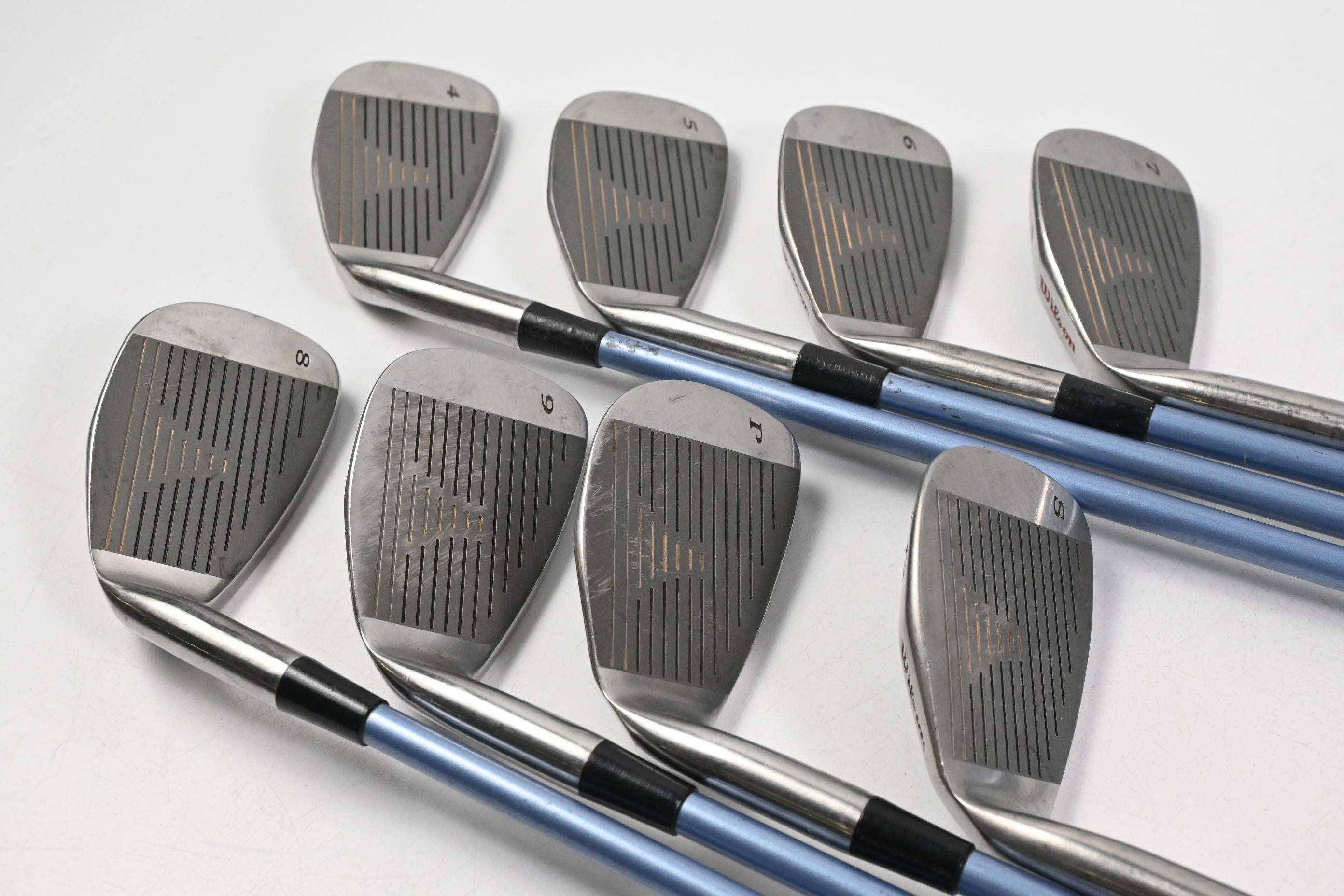 Ladies Wilson Pro Staff Irons / 4-PW+SW / Ladies Flex Pro Staff Shafts