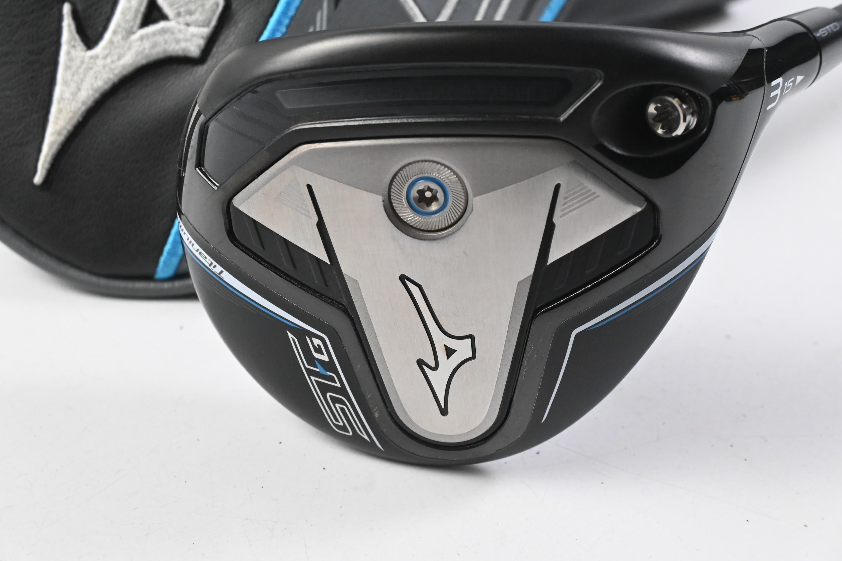 Mizuno ST-G Titanium #3 Wood / 15 Degree / X-Flex Fujikura Motore F3 7 Shaft