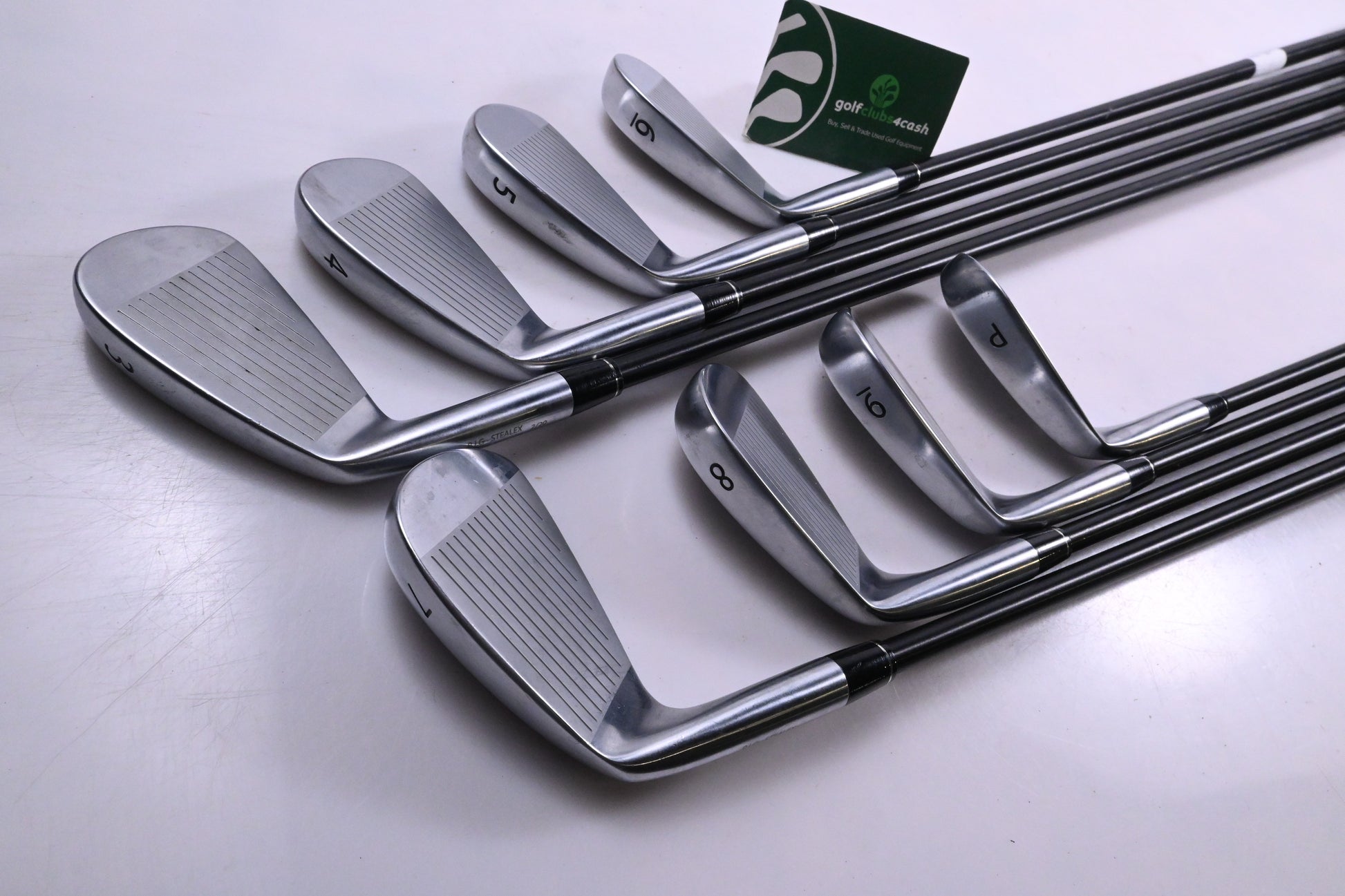 B.I.G Golf Stealex Irons / 3-PW / Stiff Flex B.I.G Golf Stealex Graphite Shafts