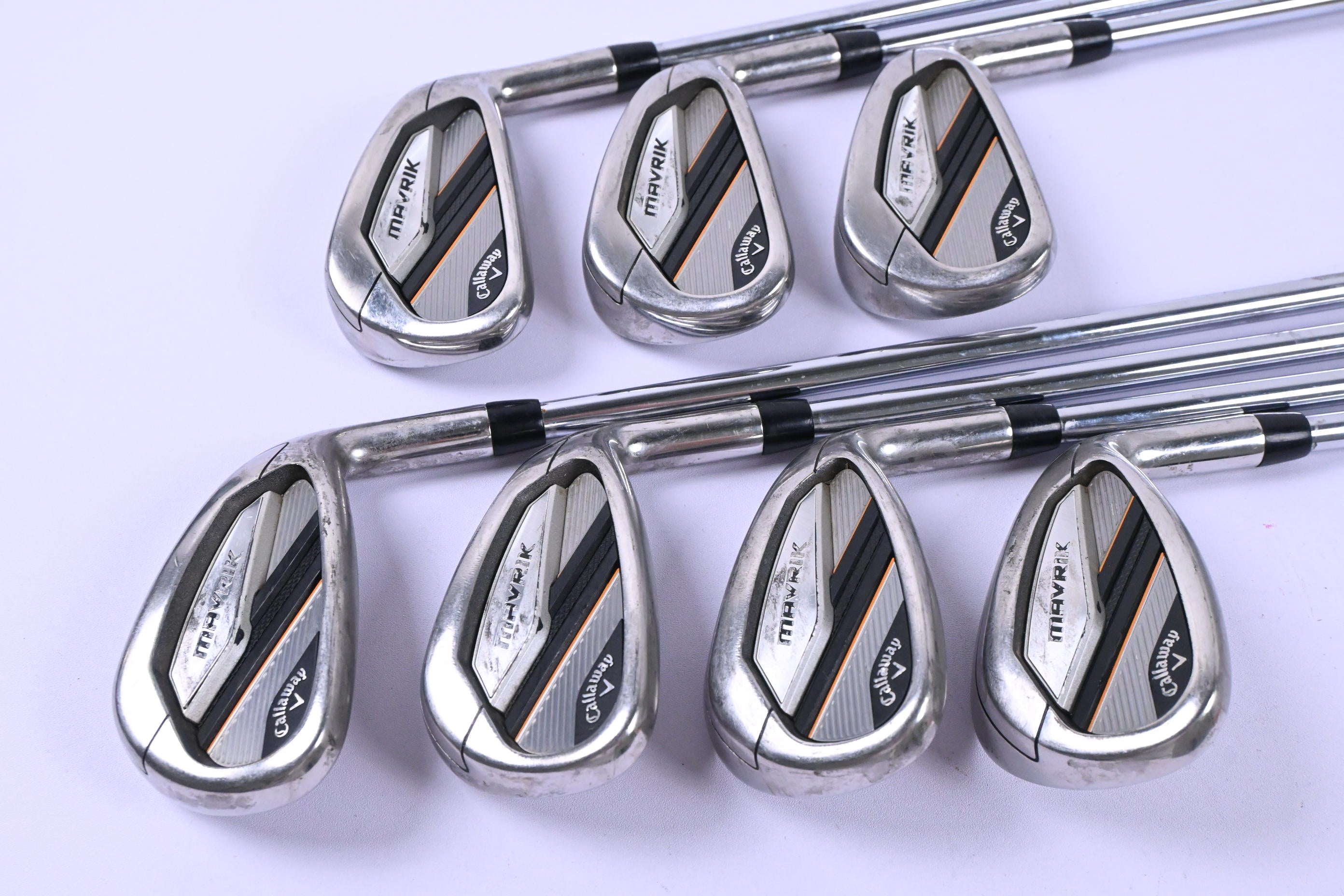 Callaway Mavrik Irons / 5-PW+GW / Regular Flex KBS Max 80 Shafts