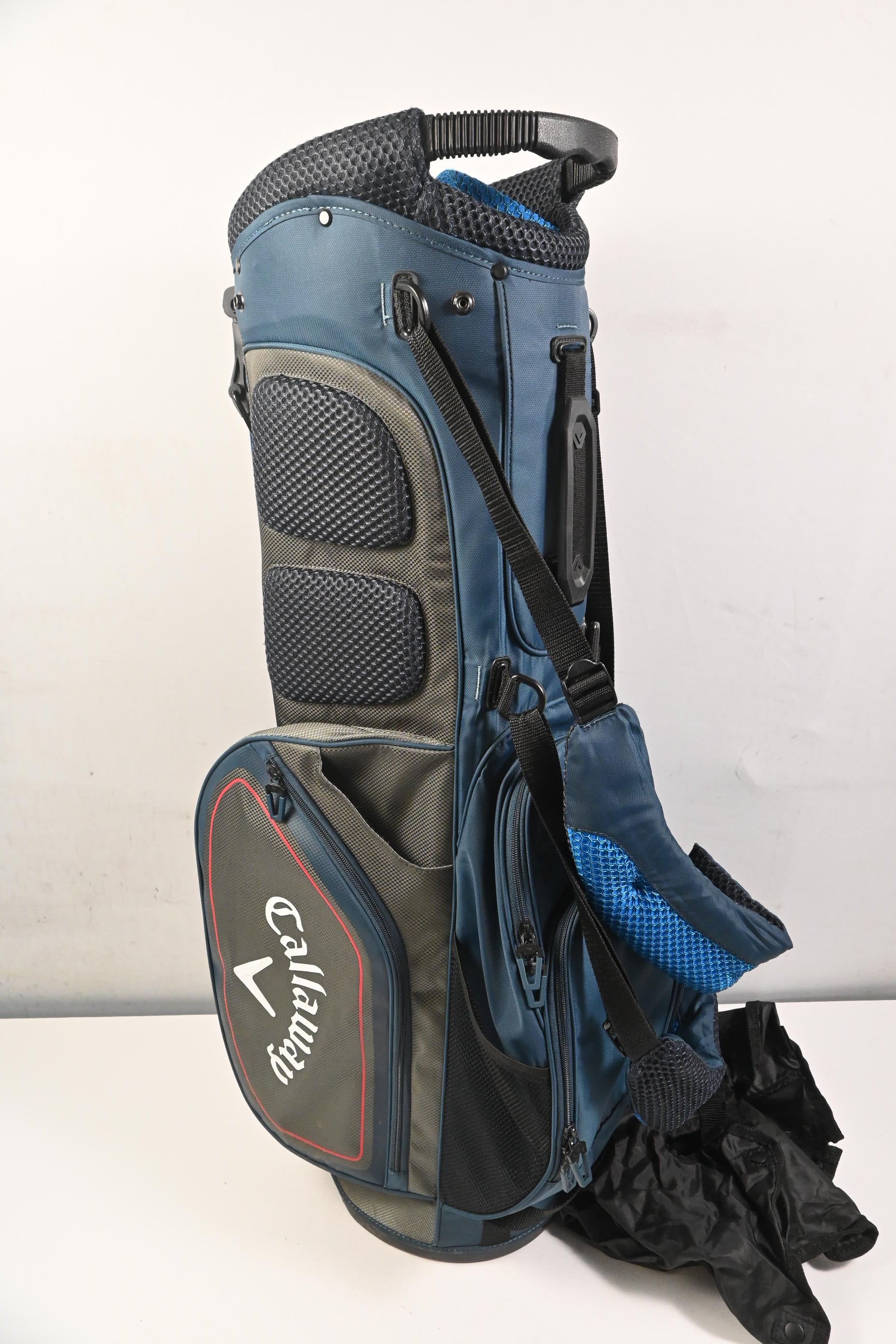 Callaway XR Stand Bag / 7-Way Divider / Navy, Grey & Red