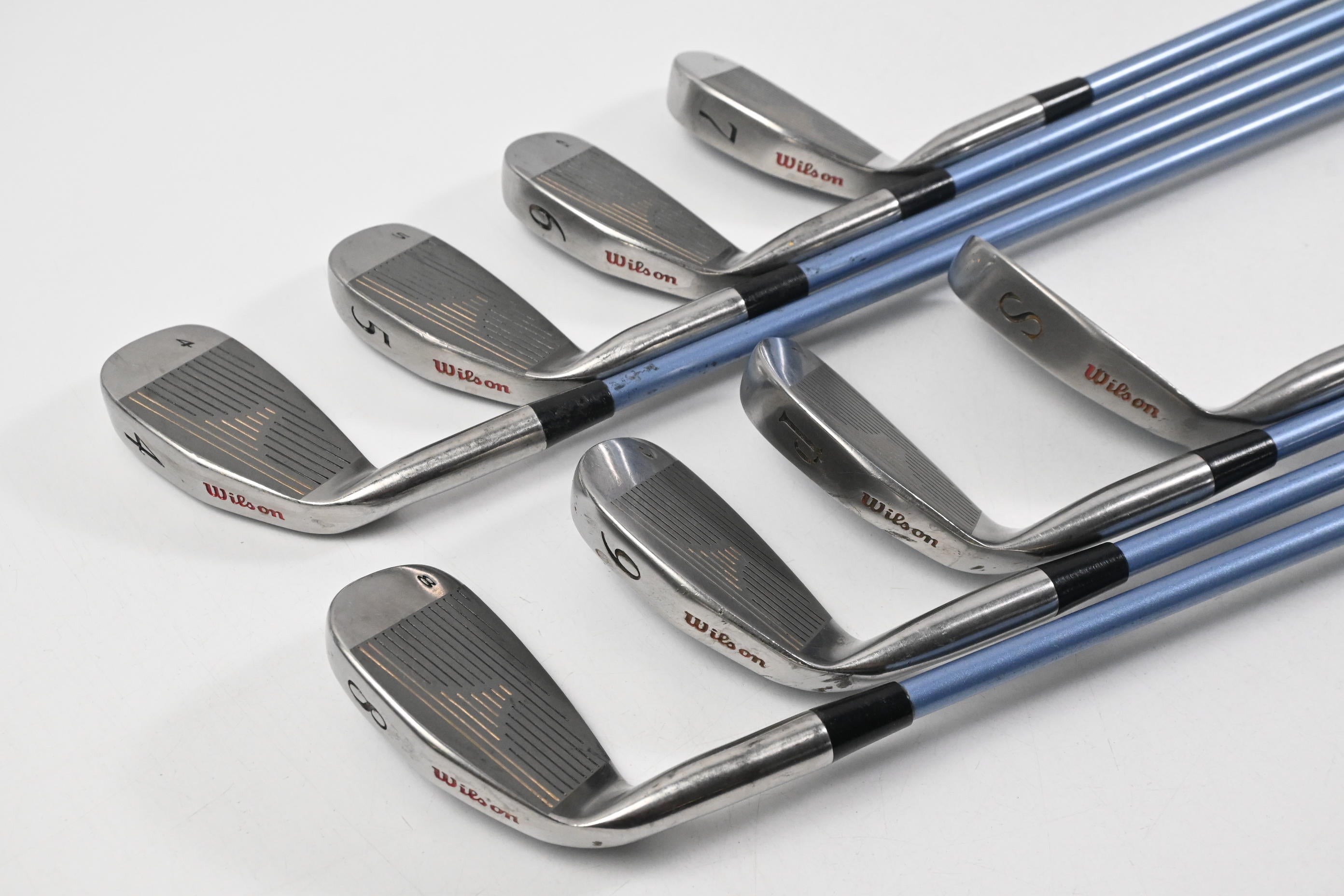 Ladies Wilson Pro Staff Irons / 4-PW+SW / Ladies Flex Pro Staff Shafts