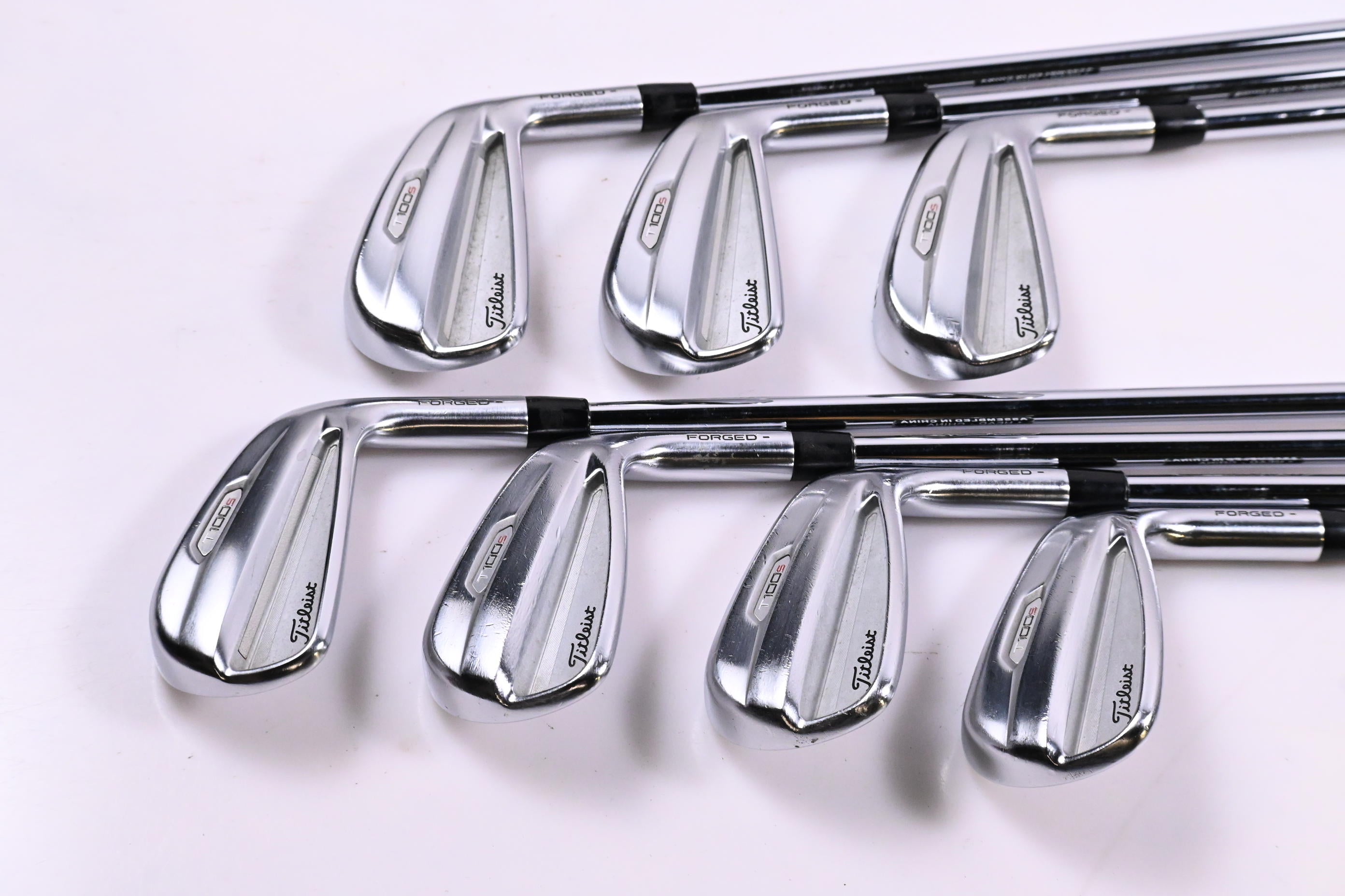 Titleist T100.S 2021 Irons / 4-PW / Stiff Flex Project X LZ 120 Shafts