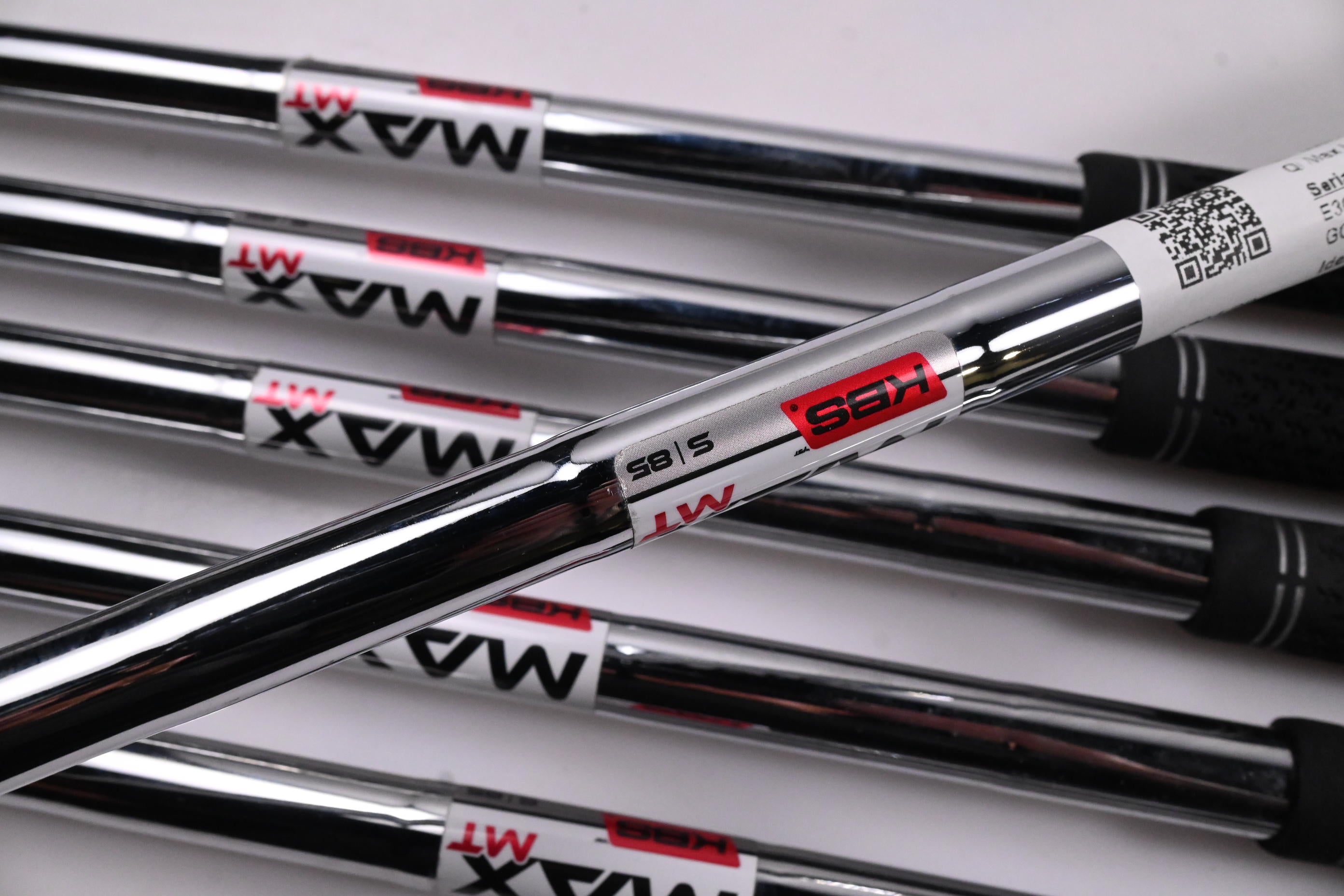 Taylormade Qi Max Irons / 5-PW / Stiff Flex KBS MAX MT 85 Shafts