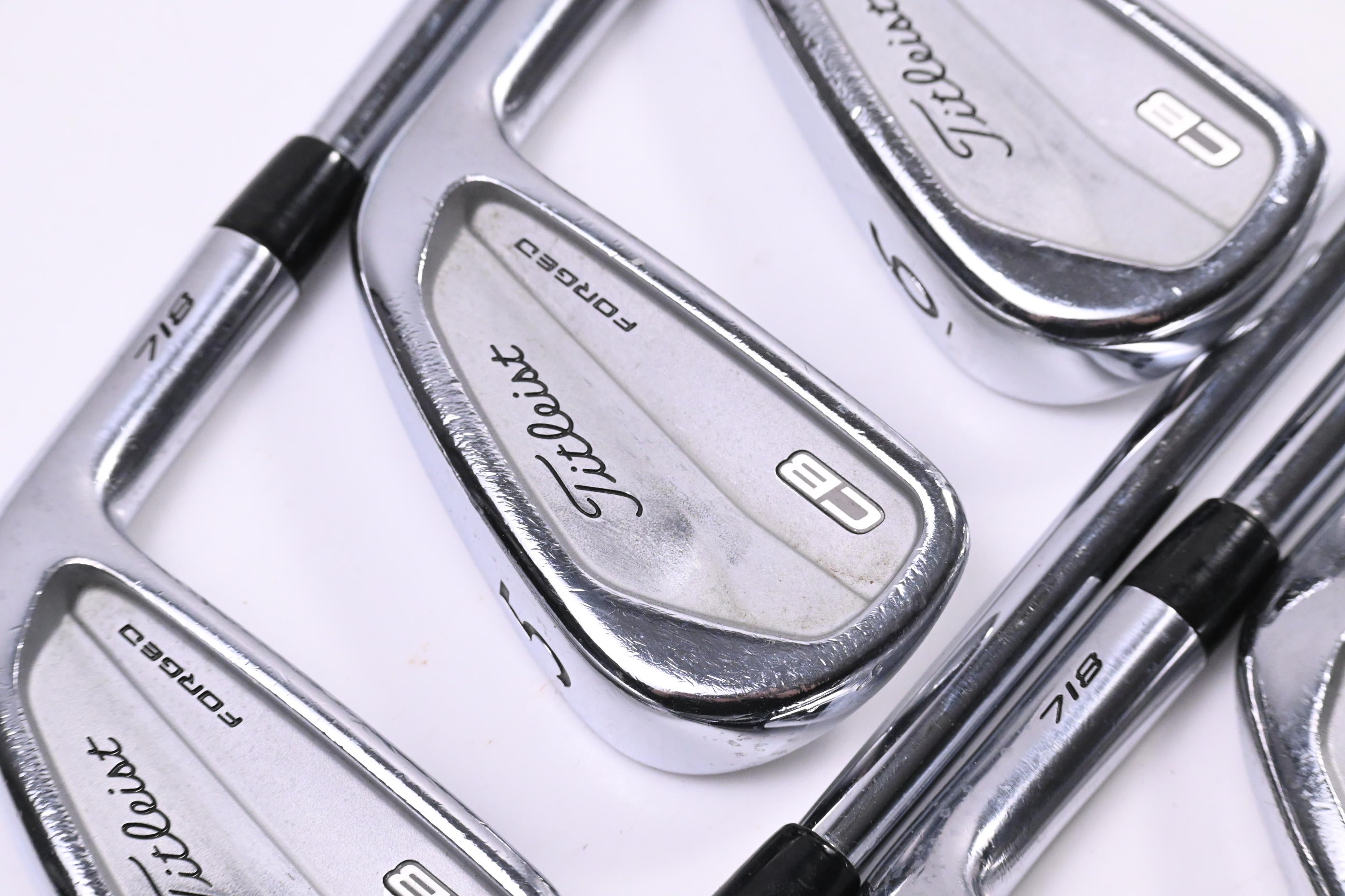 Titleist 718 CB Irons / 4-PW / Regular Plus Flex Project X Steel Shafts