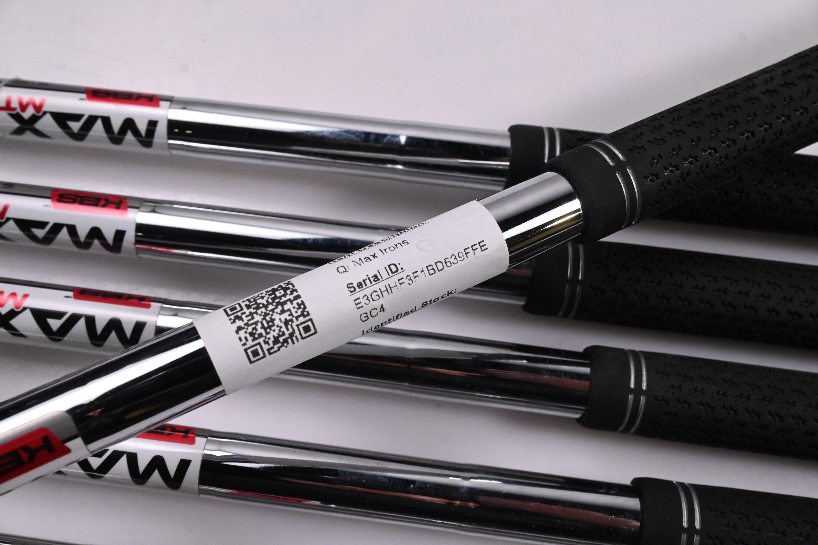 Taylormade Qi Max Irons / 5-PW / Stiff Flex KBS MAX MT 85 Shafts