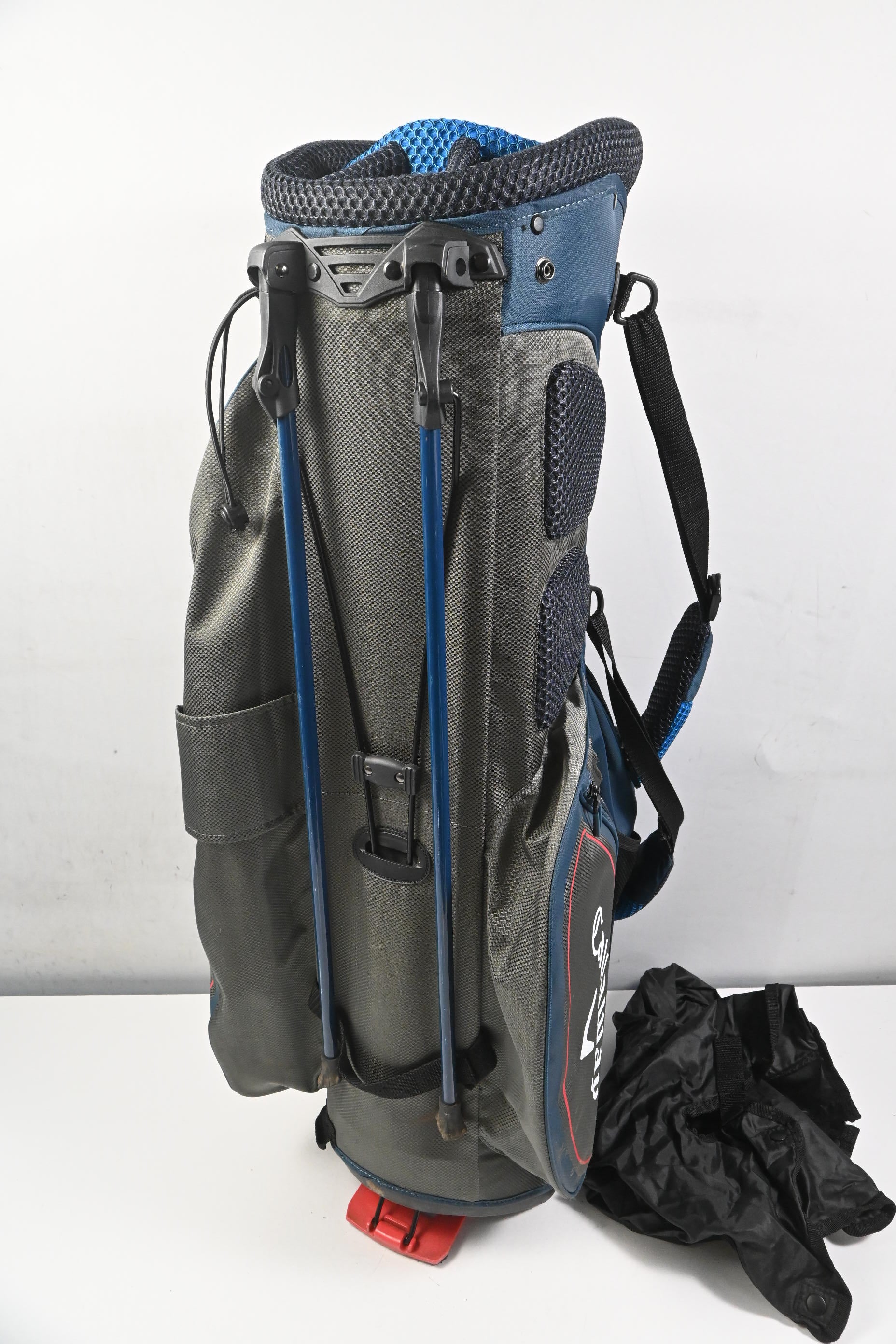 Callaway XR Stand Bag / 7-Way Divider / Navy, Grey & Red