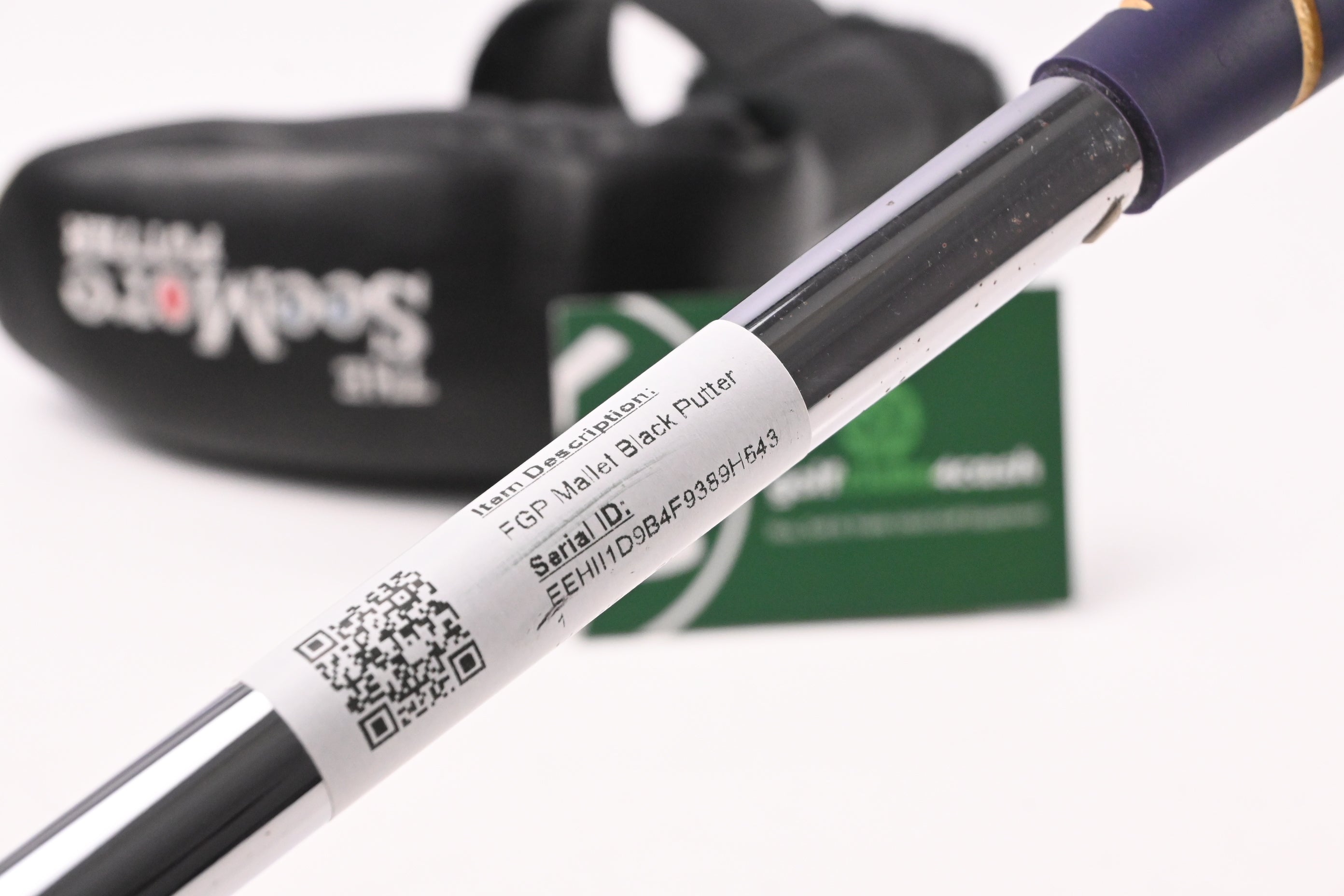 Seemore FGP Mallet Black Putter / 36 Inch