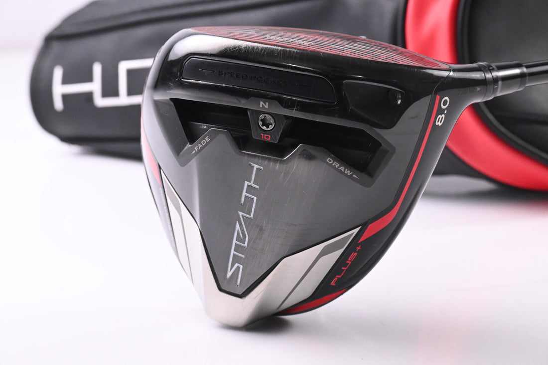 Taylormade Stealth Plus Driver / 8 Degree / Stiff Flex Kai'li White 60 Shaft