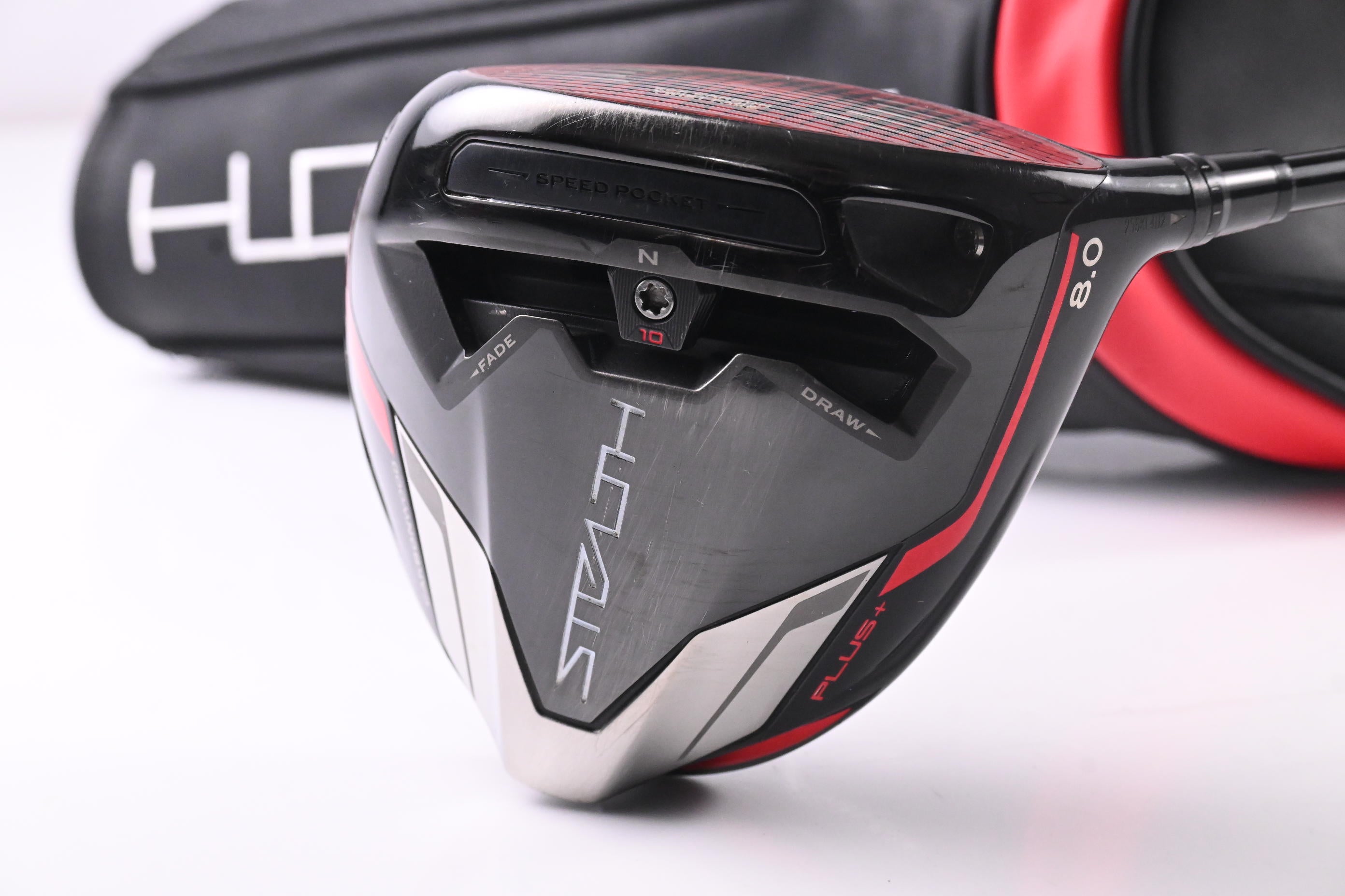 Taylormade Stealth Plus Driver / 8 Degree / Stiff Flex Kai'li White 60 Shaft