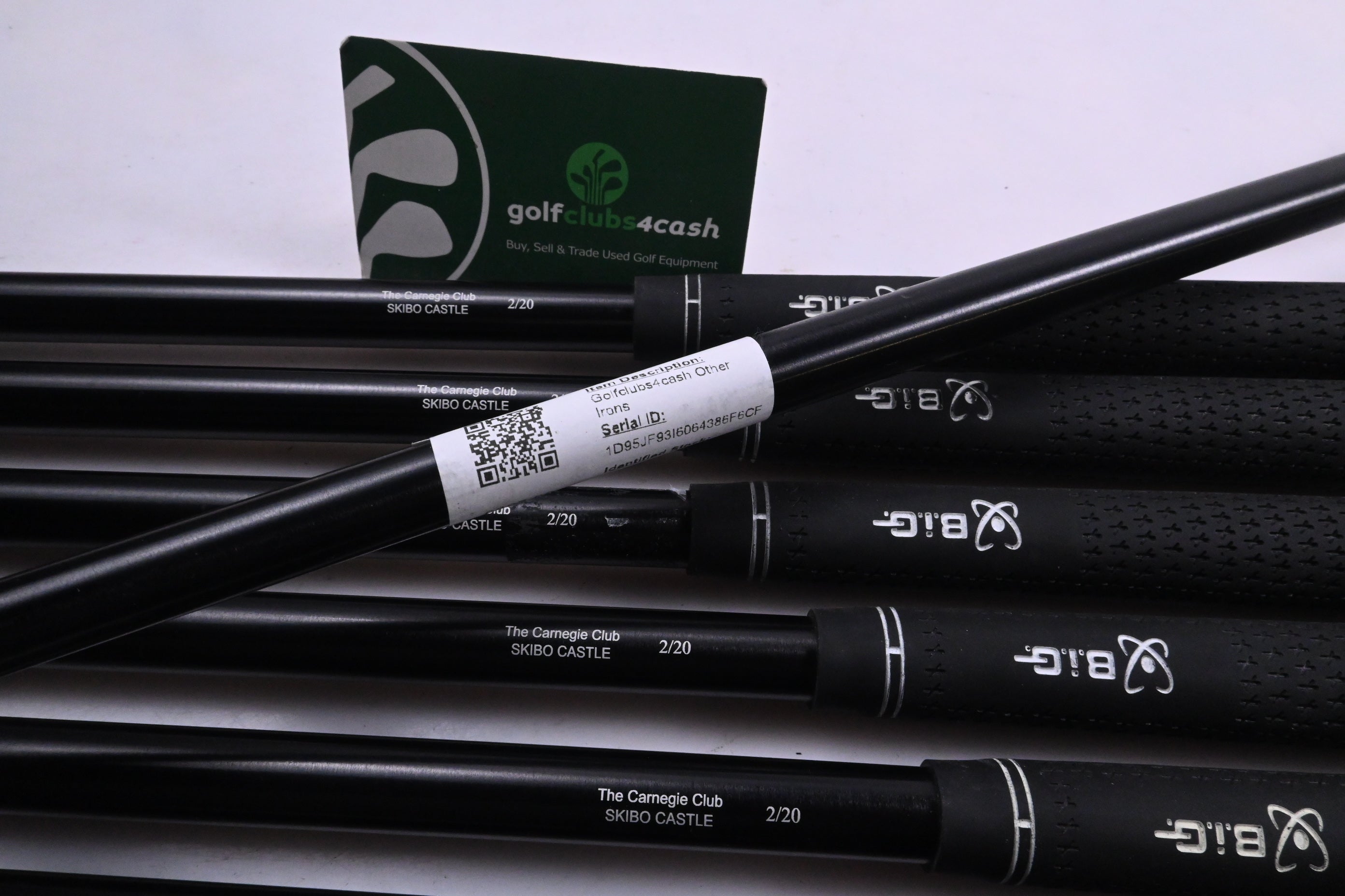 B.I.G Golf Stealex Irons / 3-PW / Stiff Flex B.I.G Golf Stealex Graphite Shafts