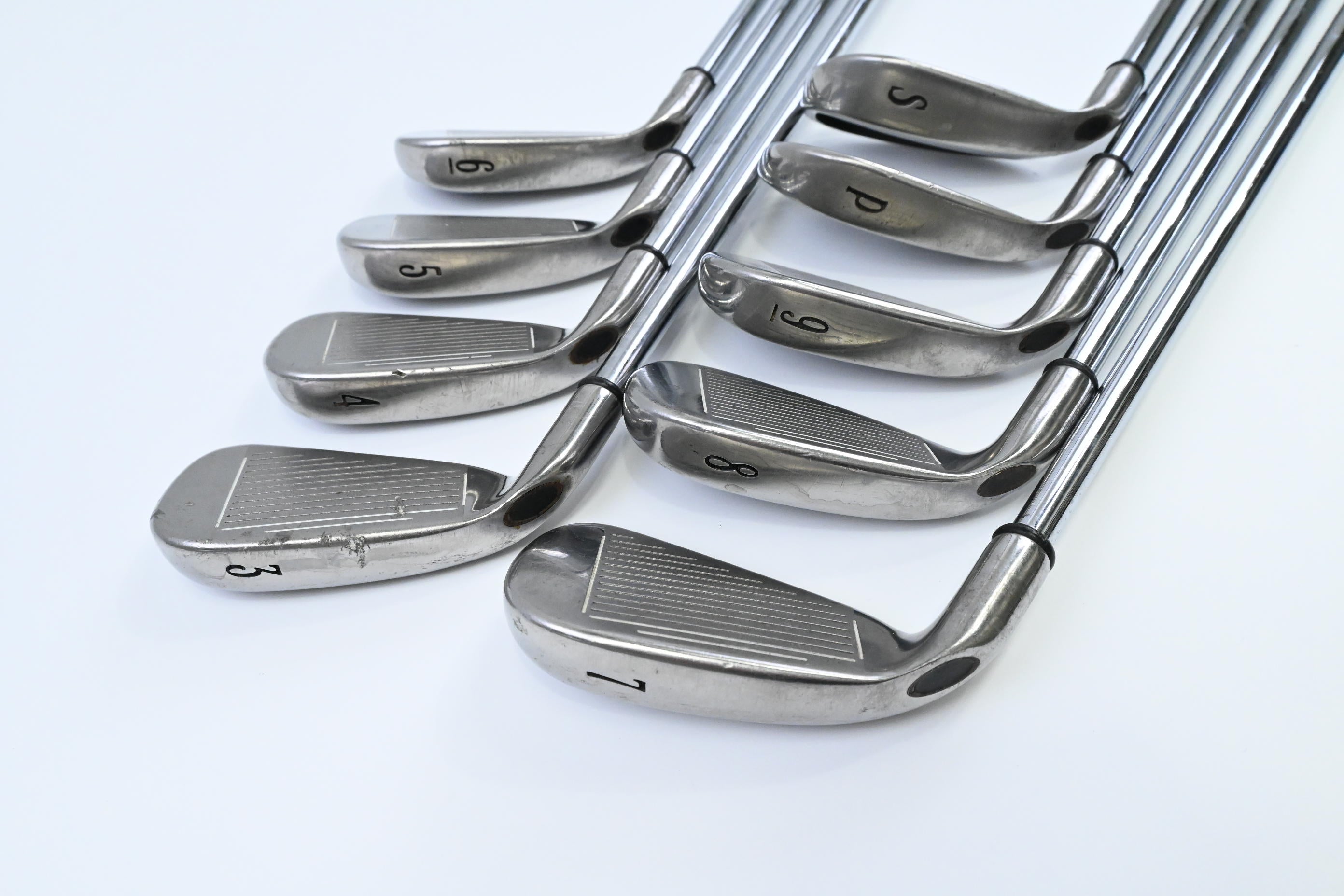 Callaway X-14 Pro Series Irons / 3-PW+SW / Stiff Flex Callaway Rifle Shafts