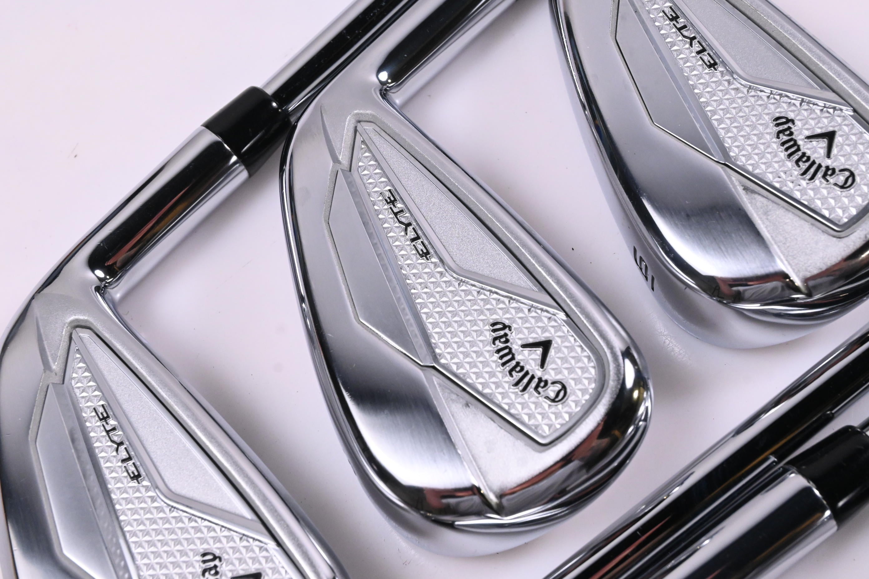 Callaway Elyte Irons / 4-PW / Stiff Flex Vector 90 Shafts