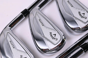 Callaway Elyte Irons / 4-PW / Stiff Flex Vector 90 Shafts