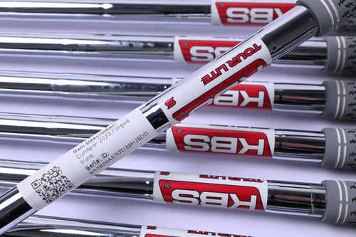 Wilson Dynapwr 2023 Forged Irons / 4-PW / Stiff Flex KBS Tour Lite Shafts
