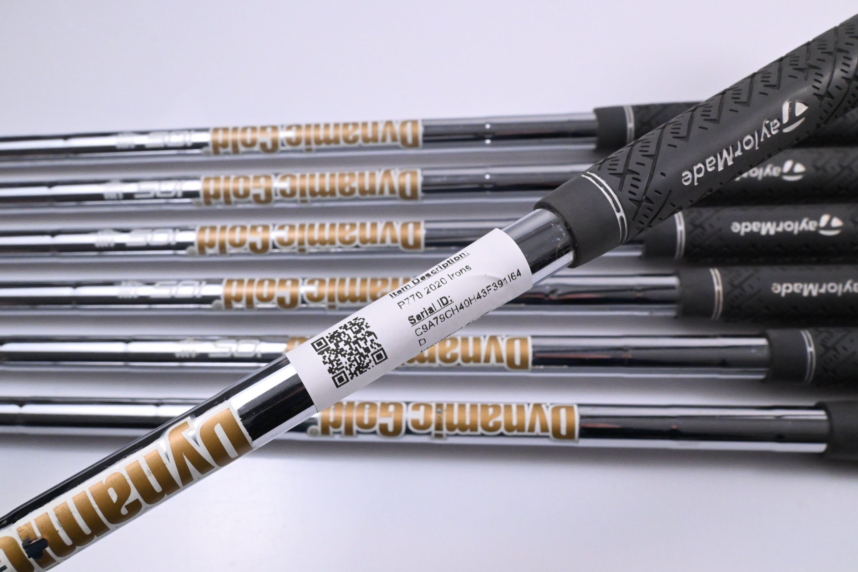 Taylormade P770 2020 Irons / 4-PW / Stiff Flex Dynamic Gold 105 S300 Shafts