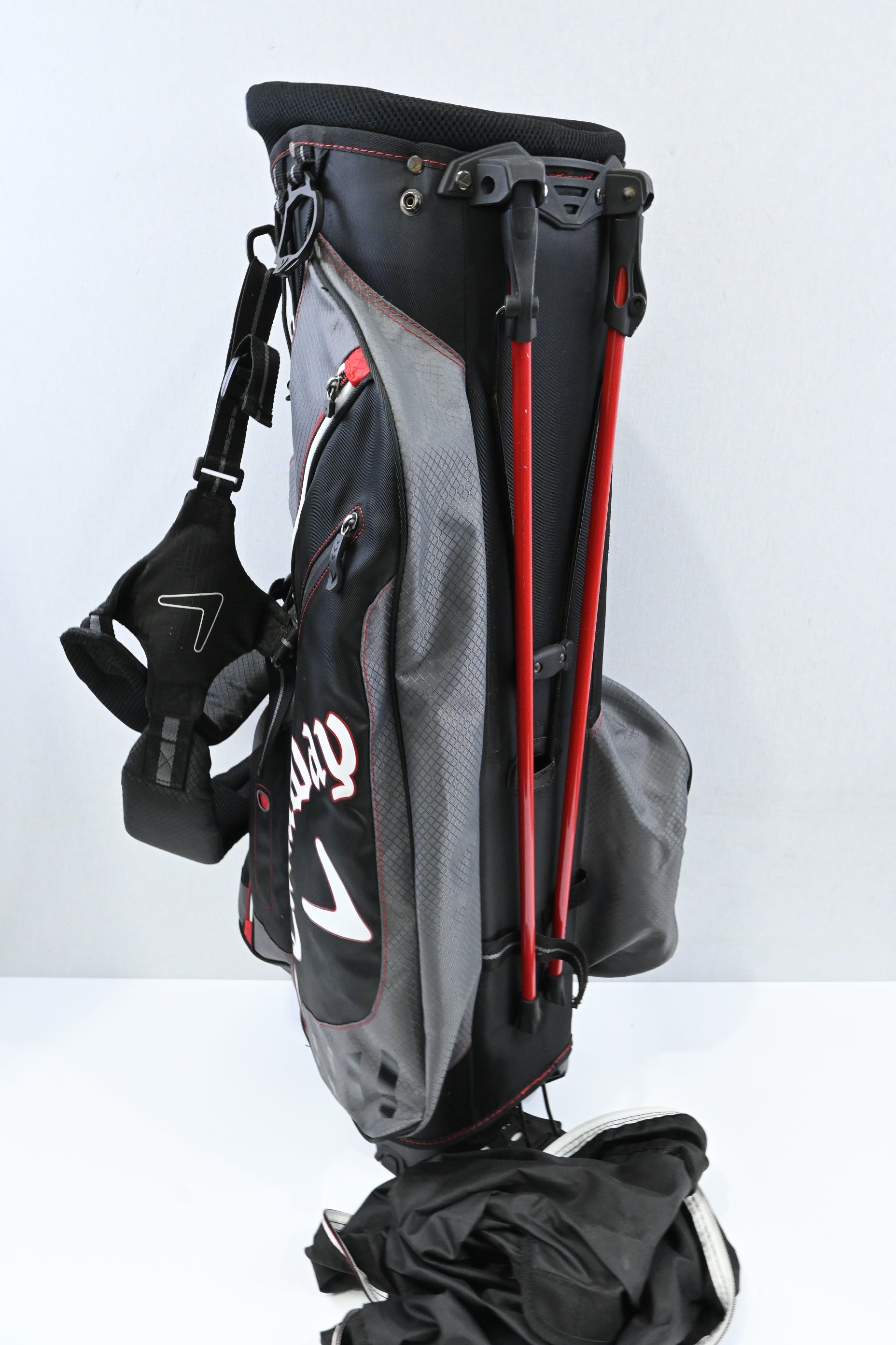Callaway Stand Bag / 5-Way Divider / Black, Grey, Red