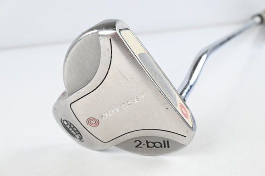 Odyssey White Steel 2-Ball Putter / 35 Inch