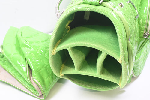 OWL Alligator Cart Bag / 5-Way Divider / Green
