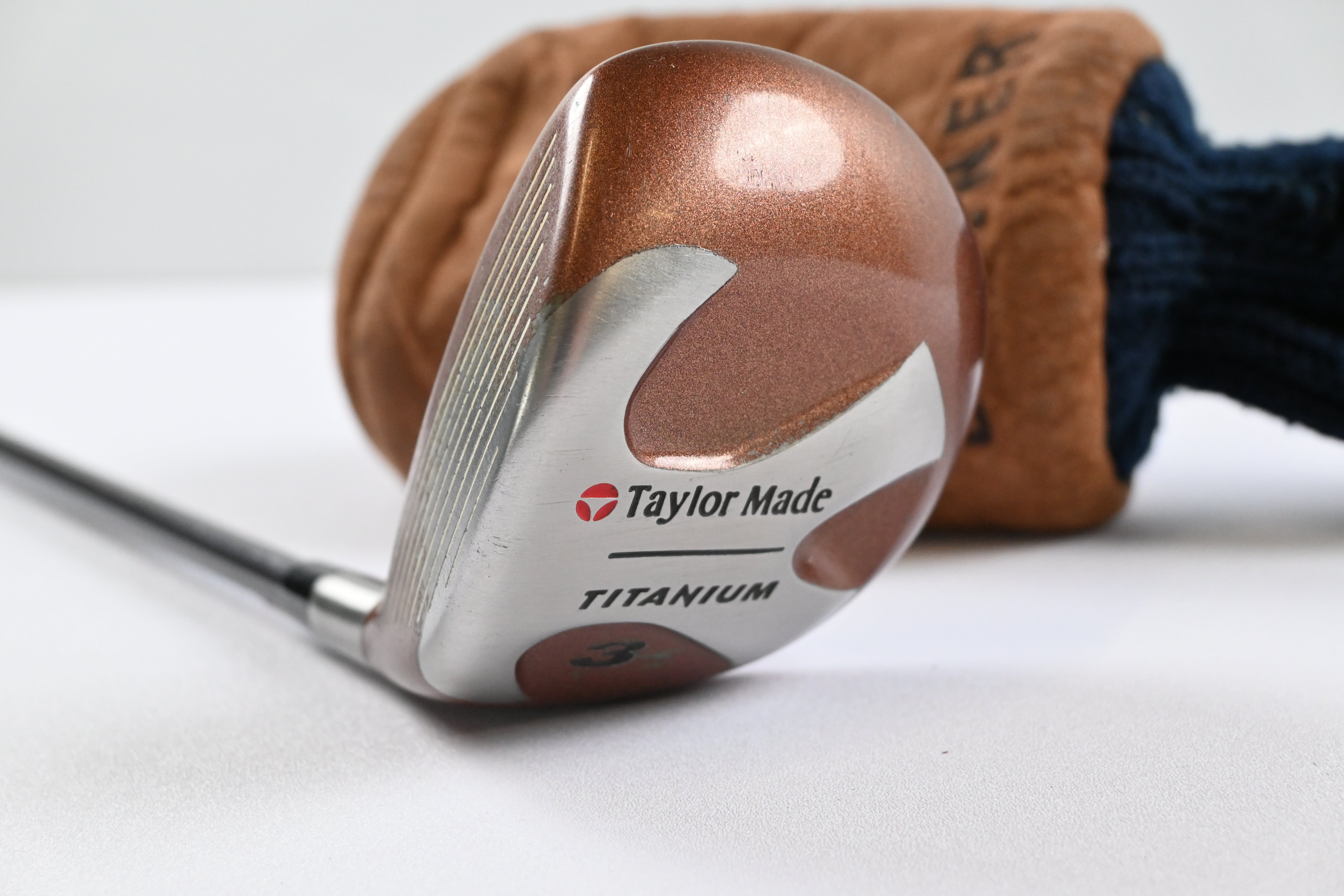 Left Hand Taylormade Ti Bubble #3 Wood / 15 Degree / Regular Flex Bubble Shaft
