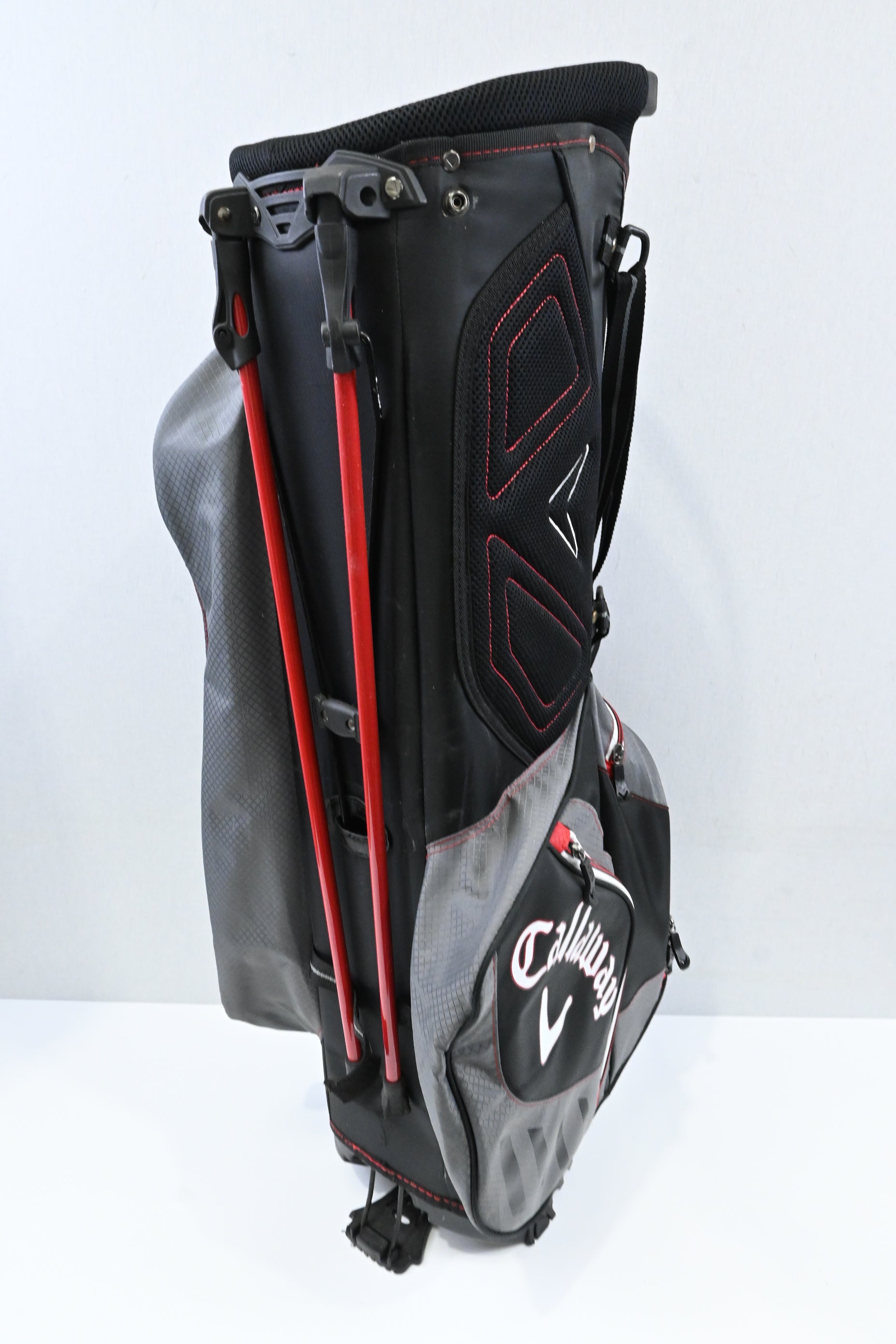Callaway Stand Bag / 5-Way Divider / Black, Grey, Red