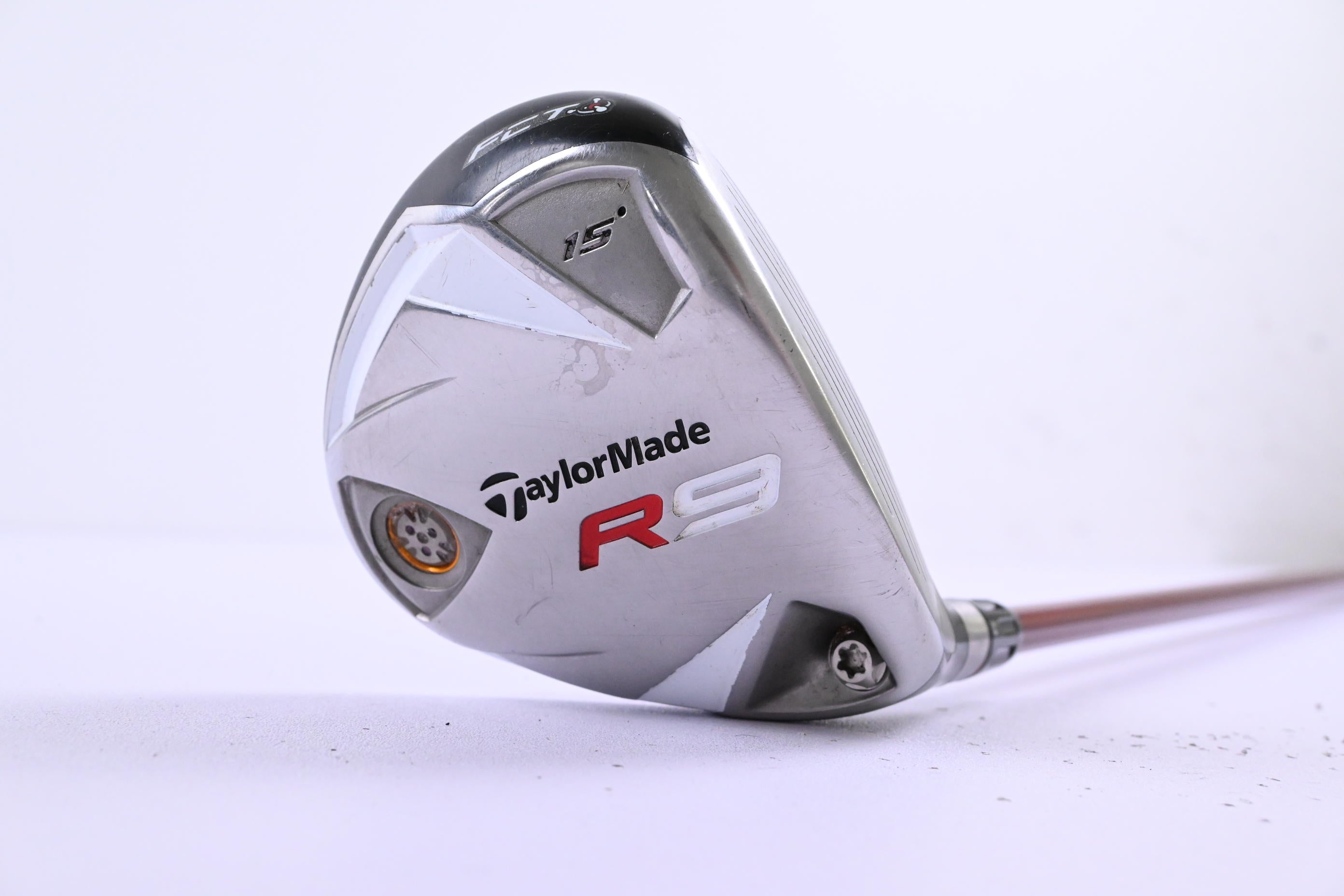 Taylormade R9 #3 Wood / 15 Degree / Stiff Flex Fujikura Motore 70 Shaft