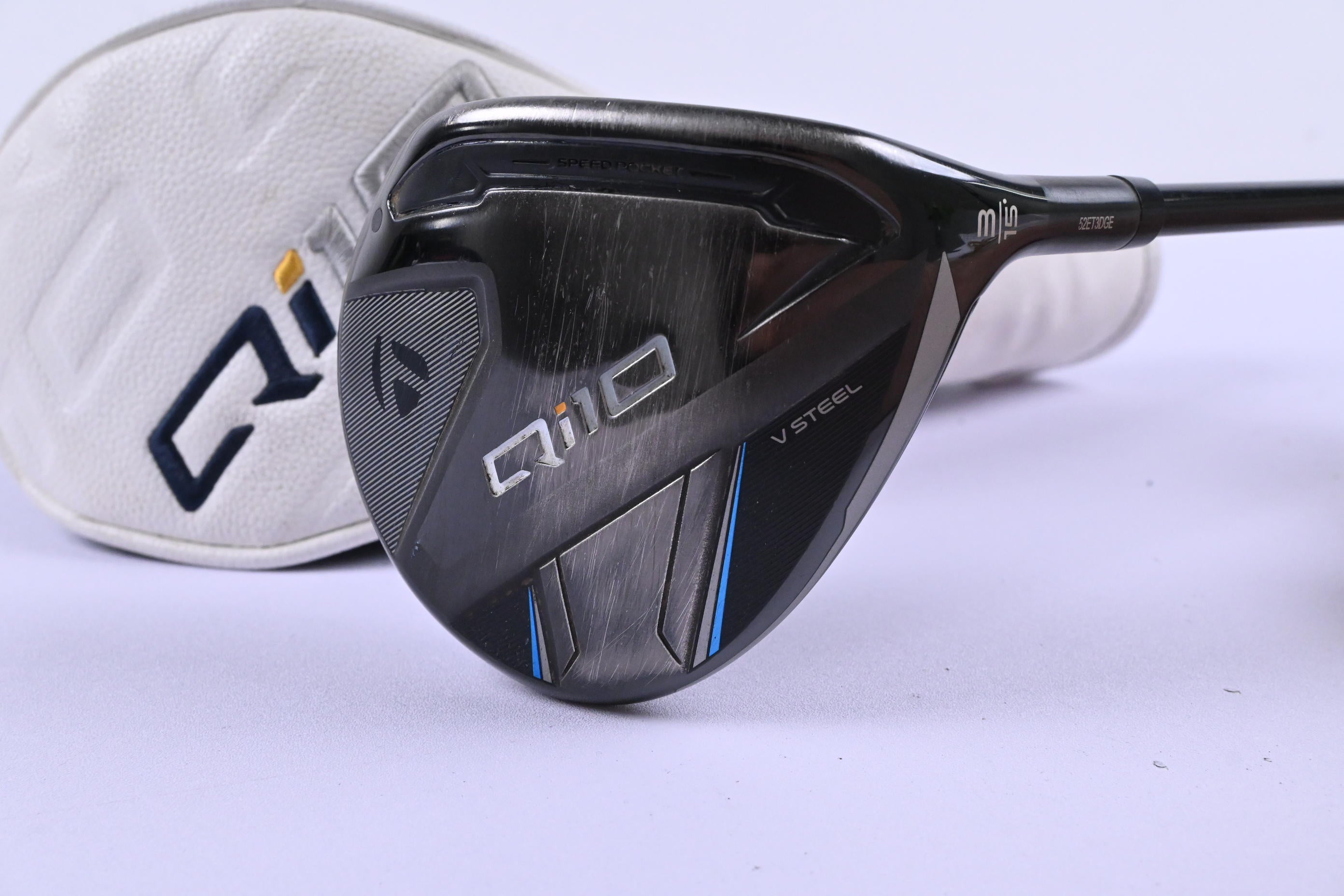 Taylormade Qi10 #3 Wood / 15 Degree / Stiff Flex Fujikura Ventus Blue 6 Shaft