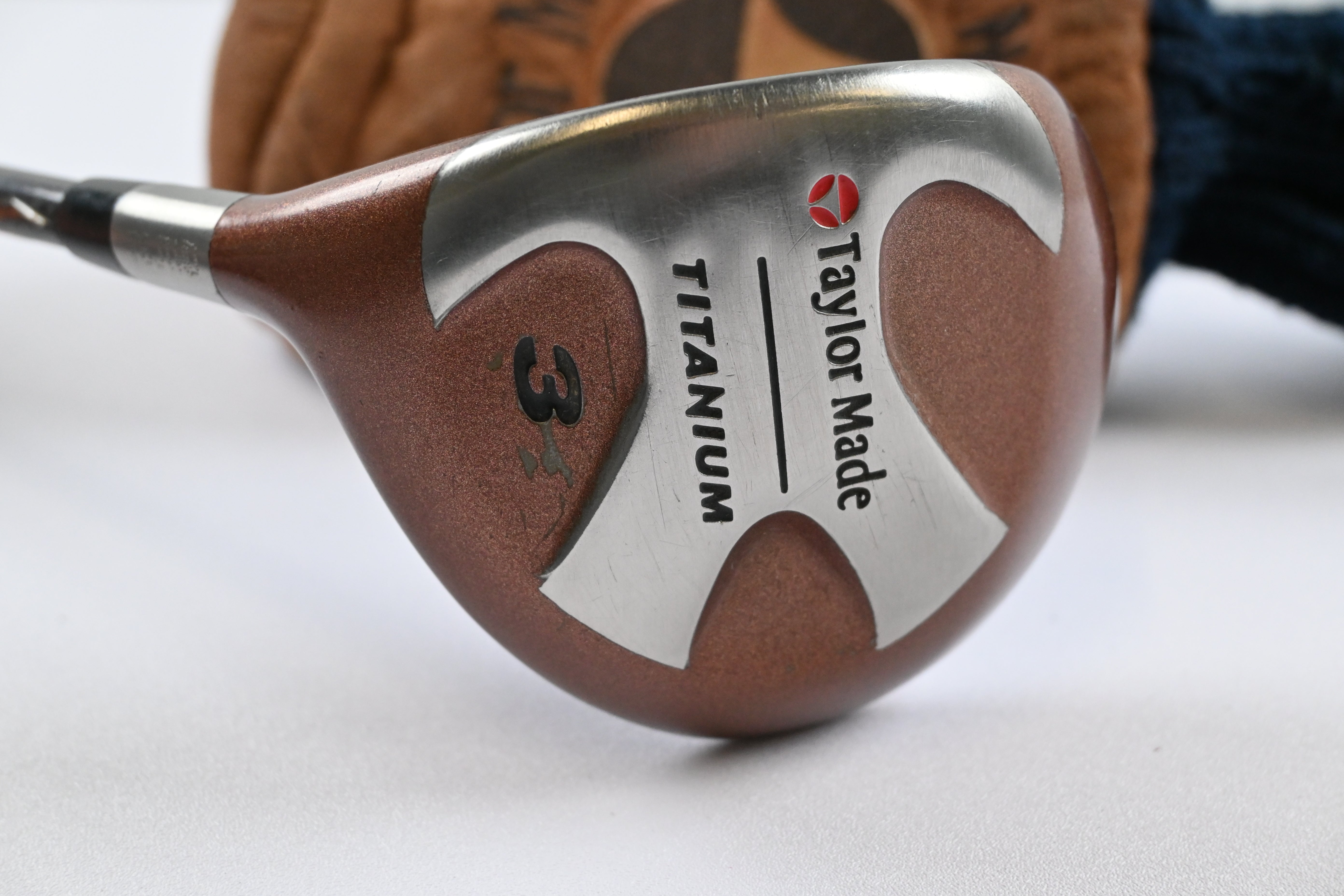Left Hand Taylormade Ti Bubble #3 Wood / 15 Degree / Regular Flex Bubble Shaft