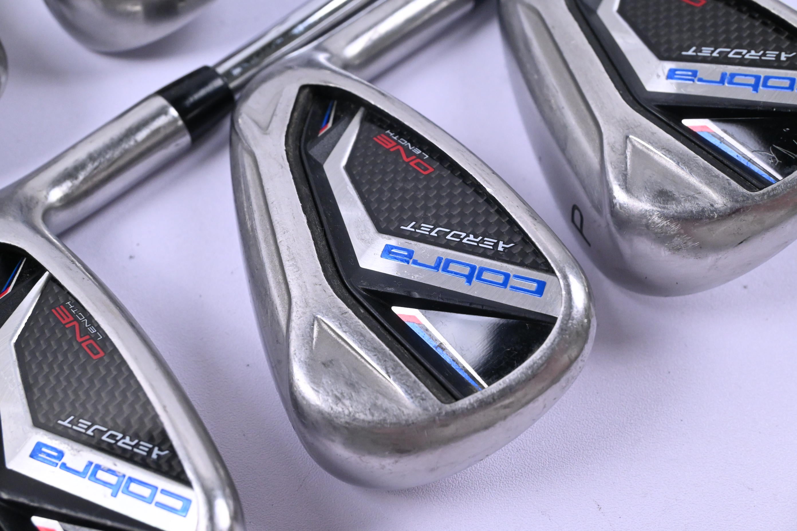 Cobra Aerojet One Length Irons / 5-PW / Regular Flex KBS Tour Lite One Length