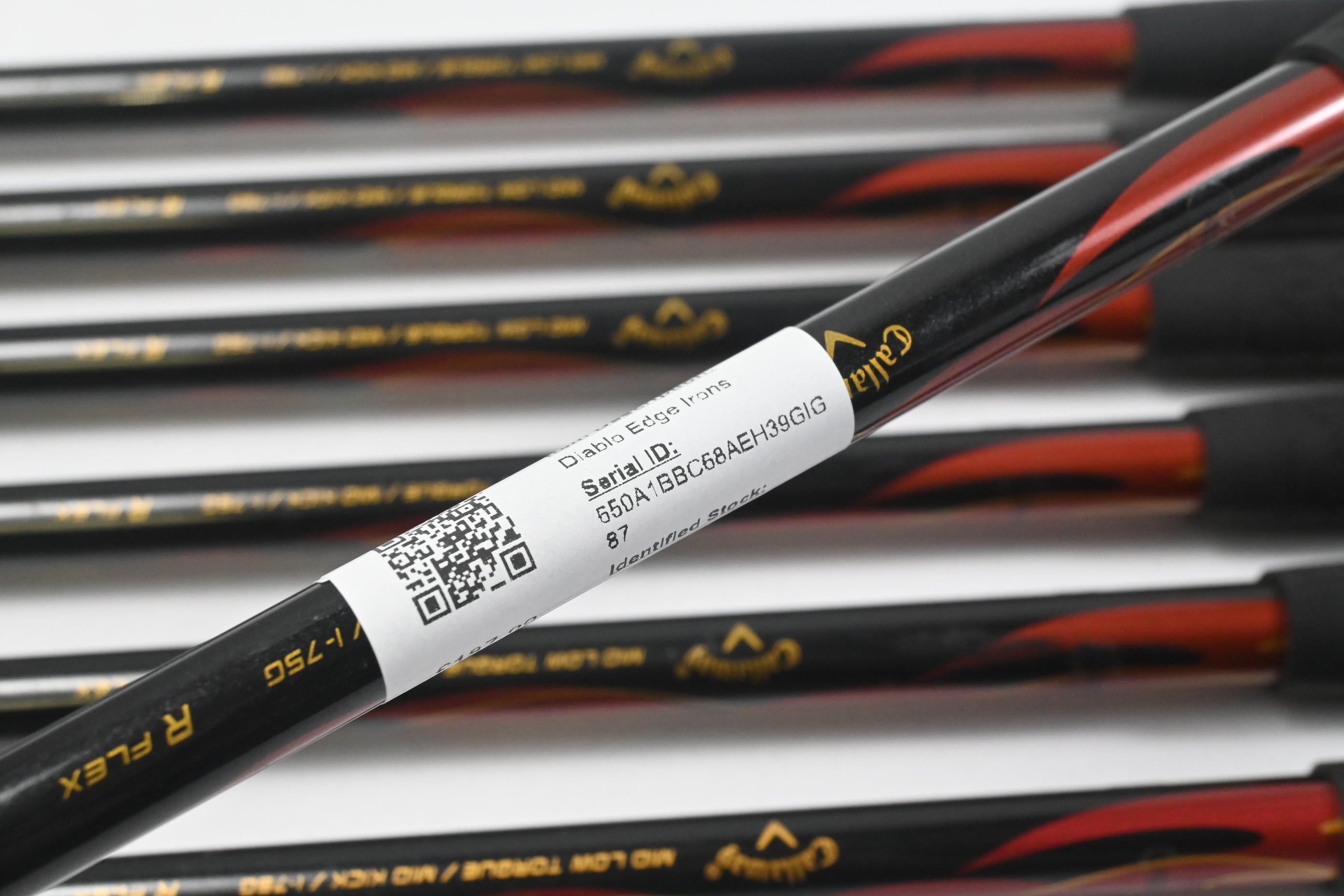 Callaway Diablo Edge Irons / 4-PW / Regular Flex Callaway I-75 Shafts