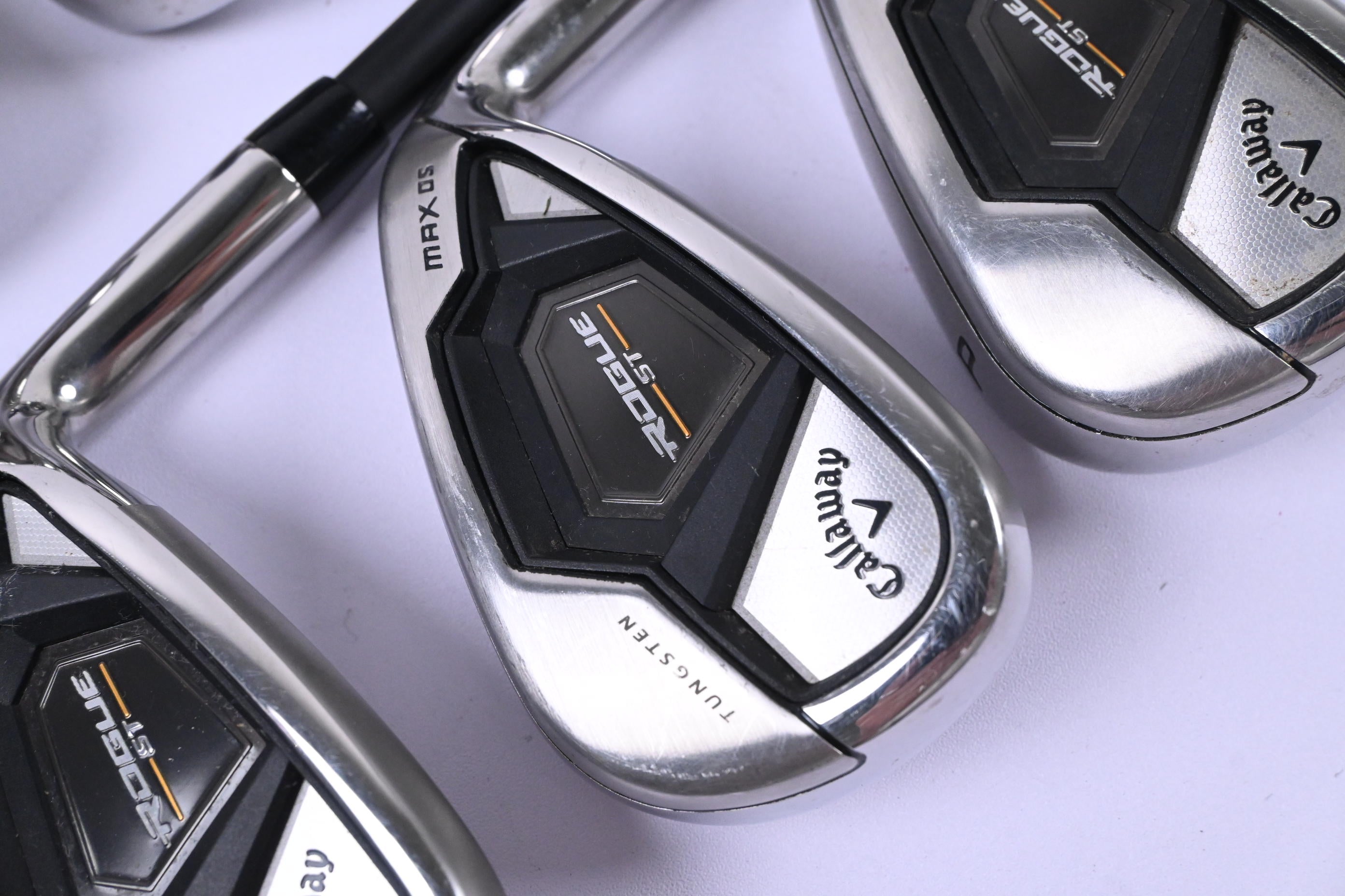 Callaway Rogue ST Max OS Irons / 5-PW / Senior Flex Cypher 50 Shafts