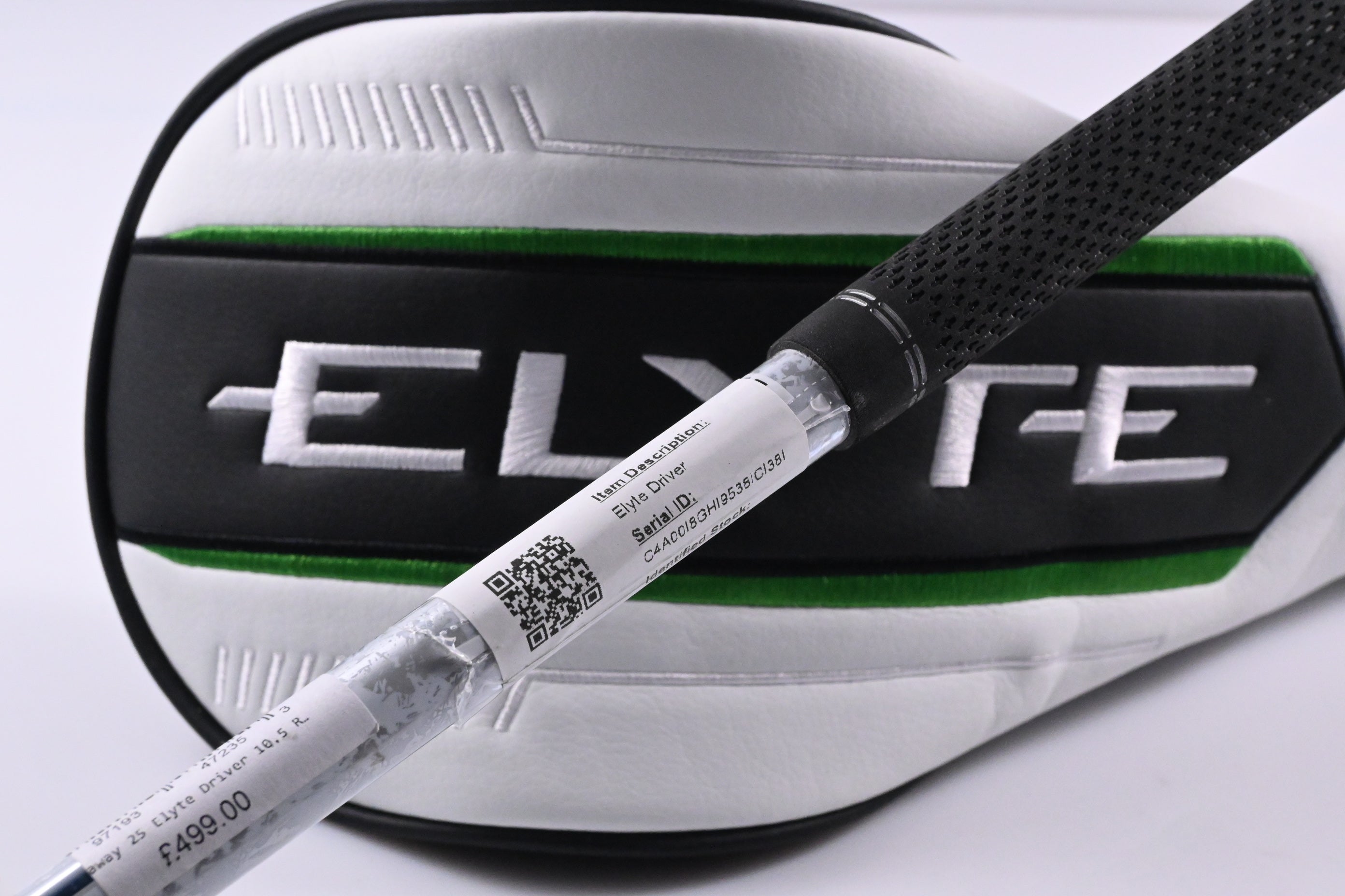 Callaway Elyte Driver / 10.5 Degree / Regular Flex Denali Charcoal 50 Shaft