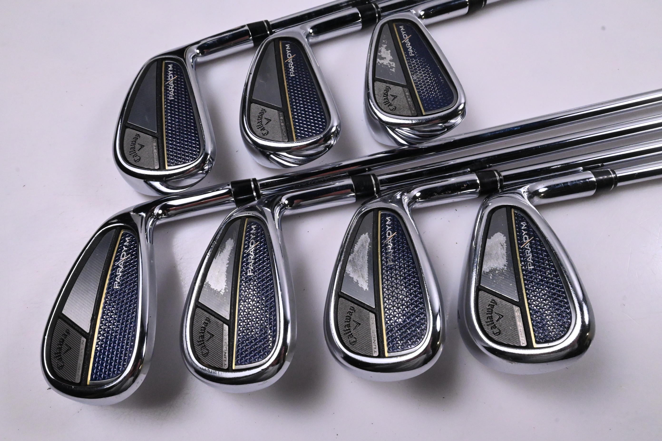 Callaway Paradym Irons / 5-PW+GW / Regular Flex Elevate MPH 85 Shafts