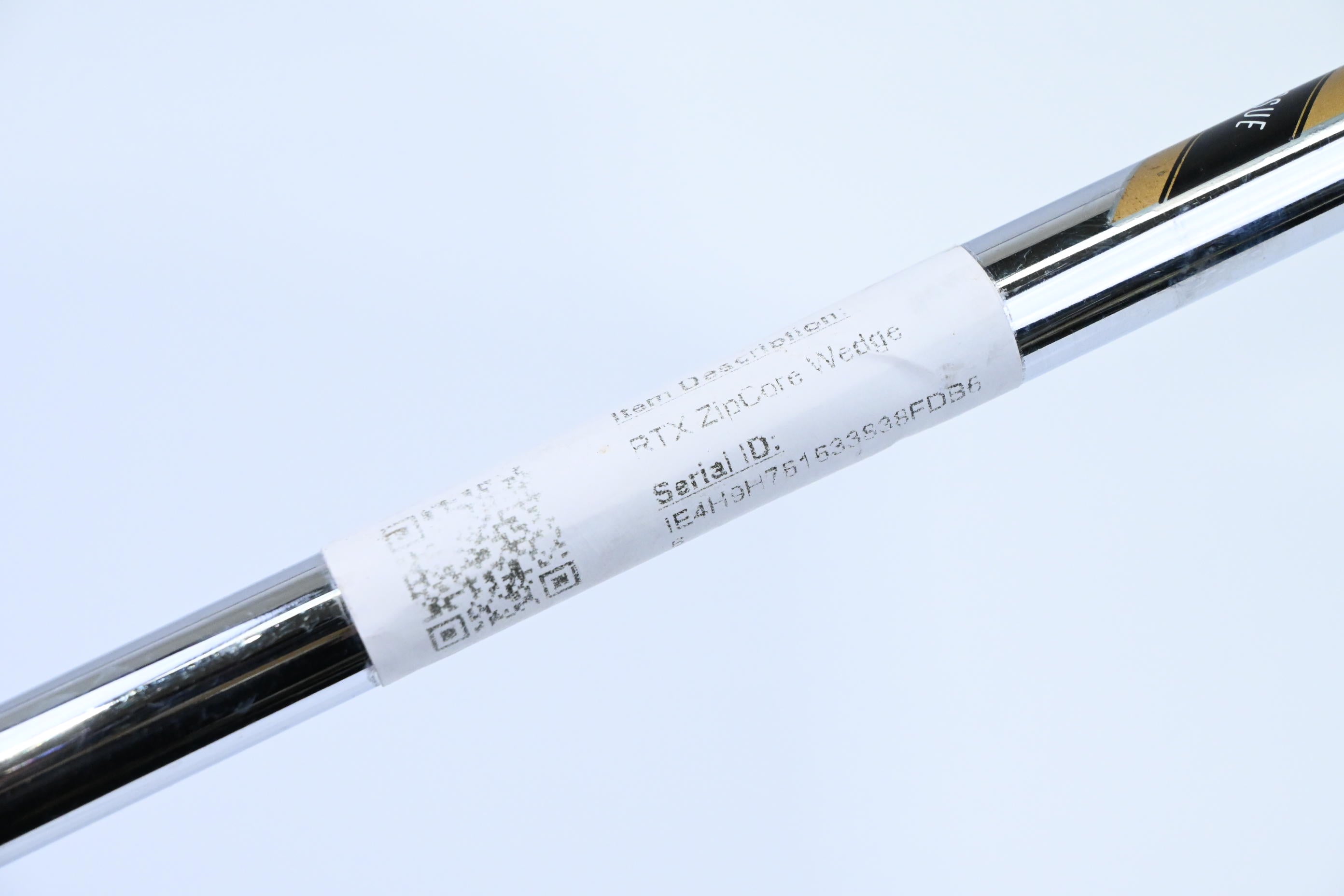 Cleveland RTX ZipCore Lob Wedge / 60 Degree / Wedge Flex Dynamic Gold Spinner