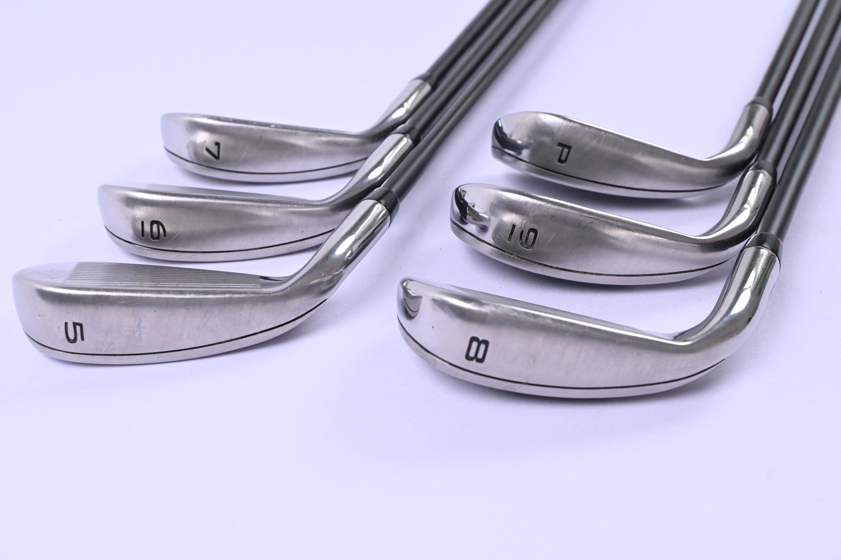 Callaway Rogue ST Max OS Irons / 5-PW / Senior Flex Cypher 50 Shafts