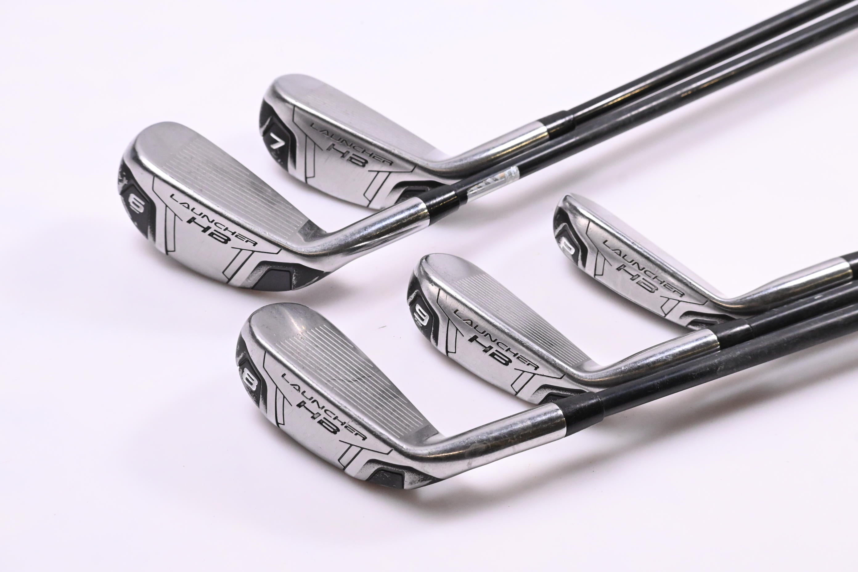 Cleveland Launcher HB Turbo Irons / 6-PW / Regular Flex Miayzaki C.Kua 6 Shafts