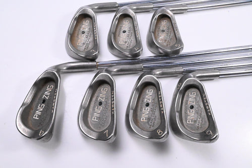 Ping Zing Irons / 3-9i / Black Dot / Stiff Flex Ping JZ Shafts