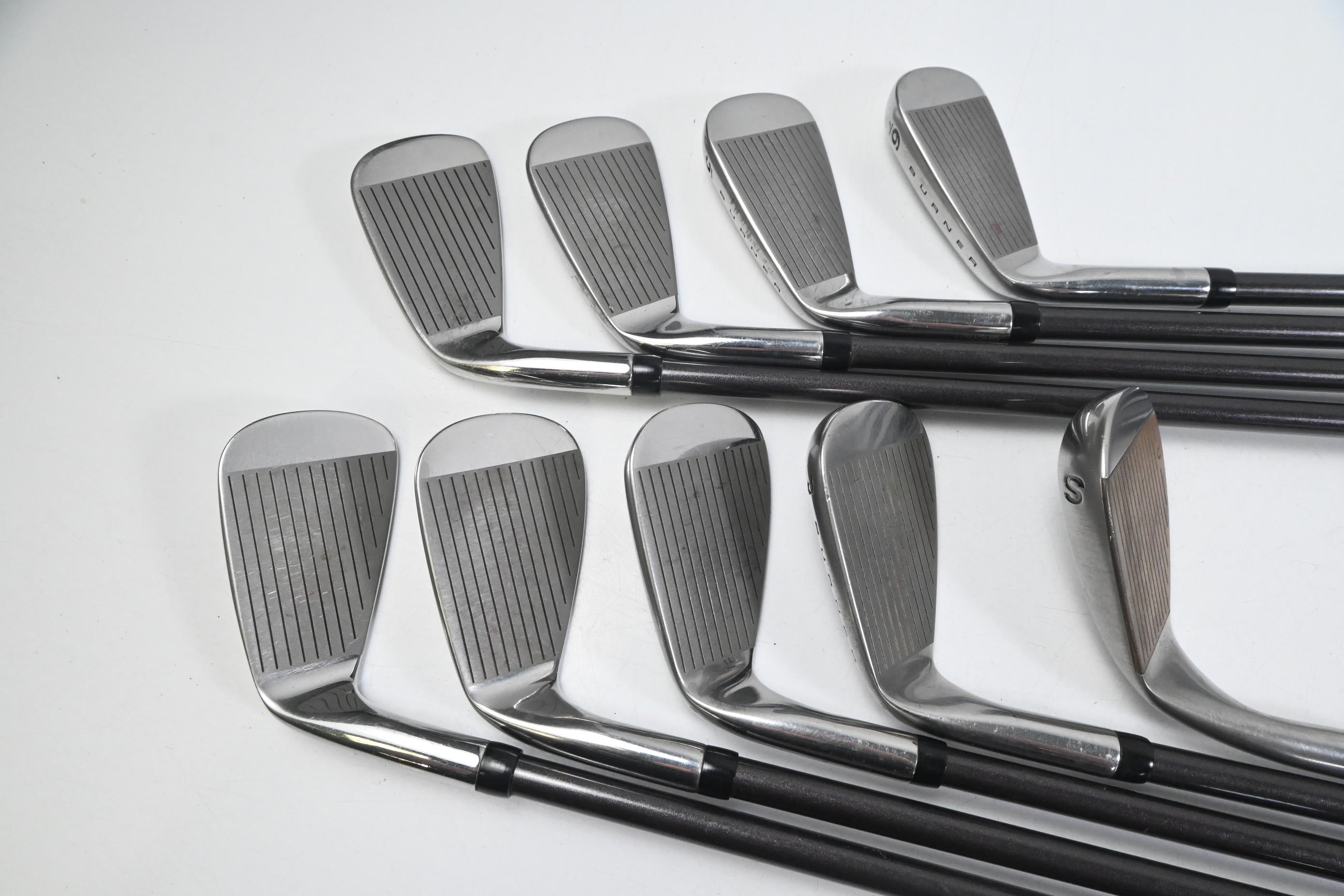 Taylormade Burner Tour Irons / 3-PW+SW / Stiff Flex Taylormade Bubble Shaft 90