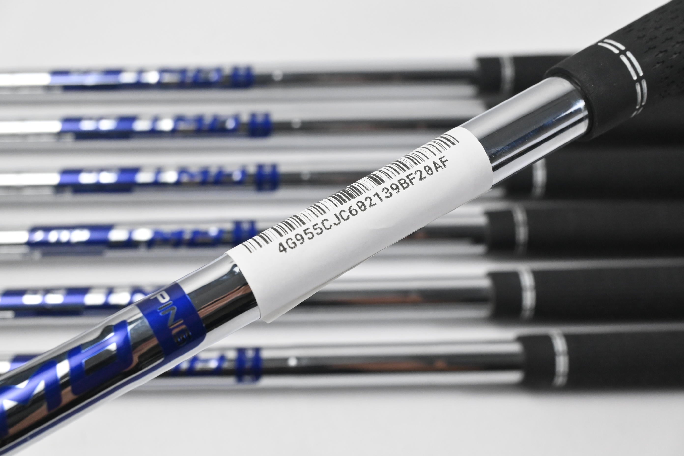 Ping i500 Irons / 5-PW+GW / Blue Dot / Stiff Flex Ping AWT 2.0 Shafts