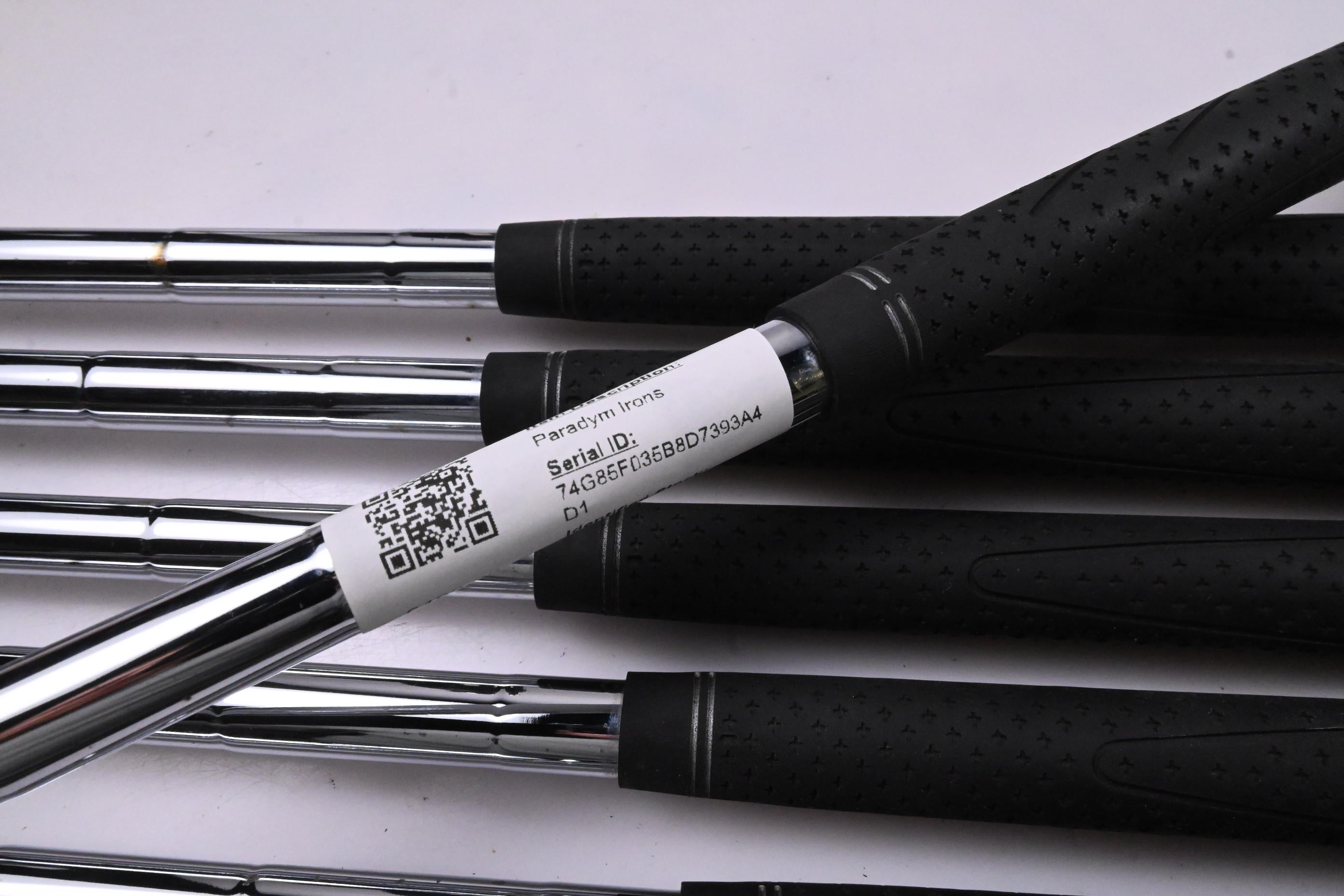 Callaway Paradym Irons / 5-PW+GW / Regular Flex Elevate MPH 85 Shafts