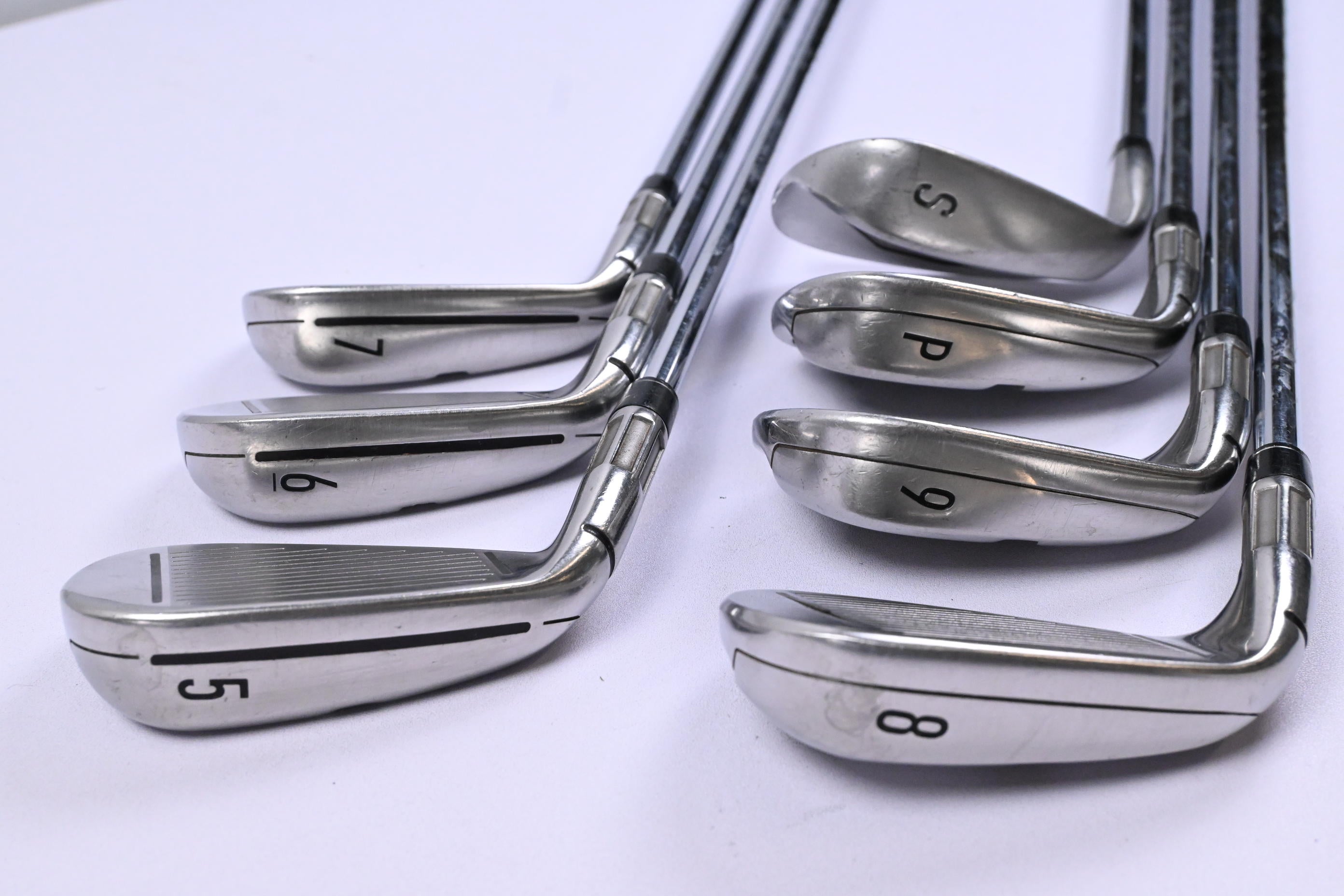 Taylormade M4 Irons / 5-PW+SW / Regular Flex KBS Max 85 Shafts
