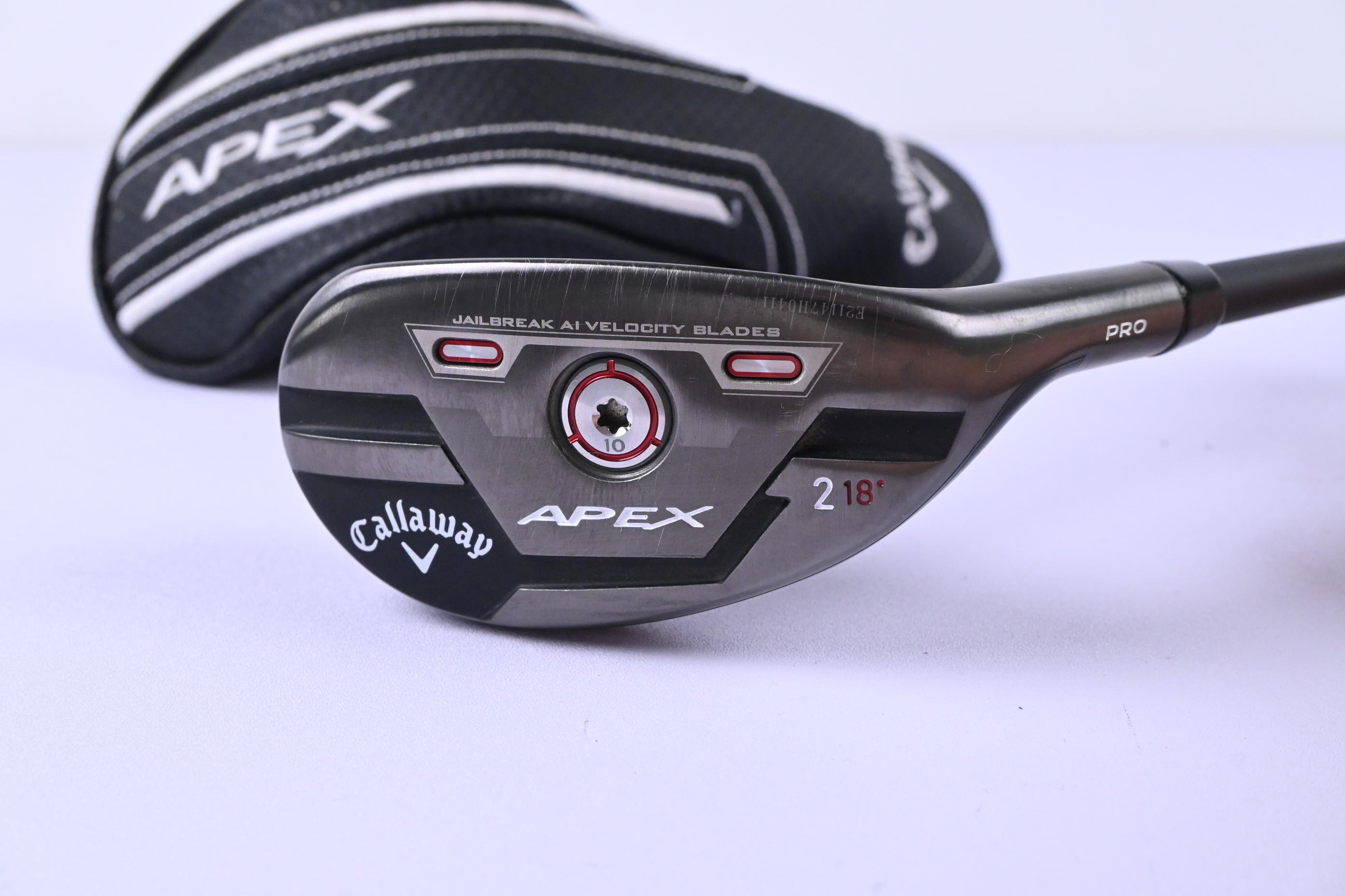 Callaway Apex Pro 21 #2 Hybrid / 18 Degree / Stiff Flex MMT HY 80 Shaft
