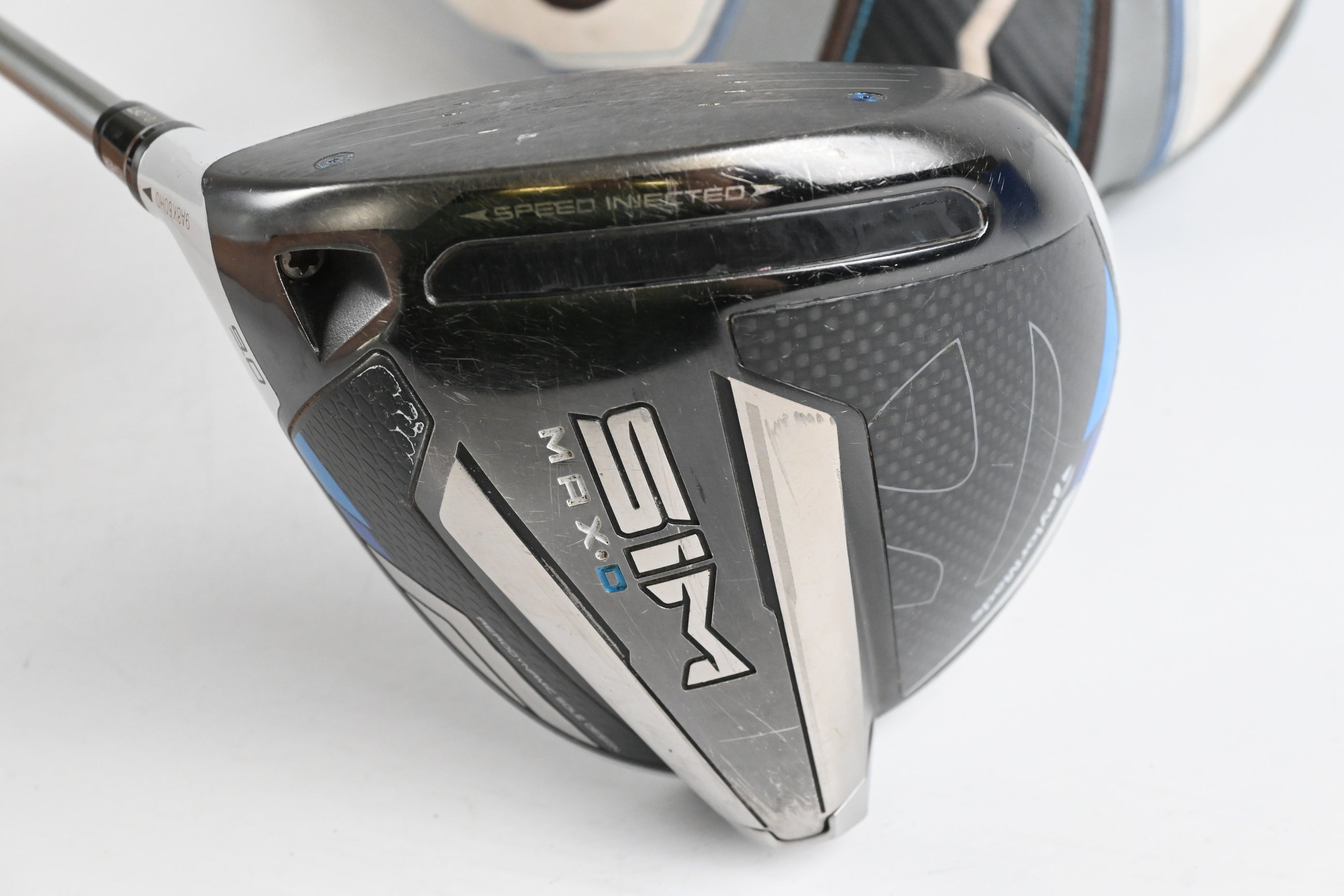 Left Hand Taylormade SIM Max D Driver / 9 Degree / Senior Flex Helium 4 Shaft
