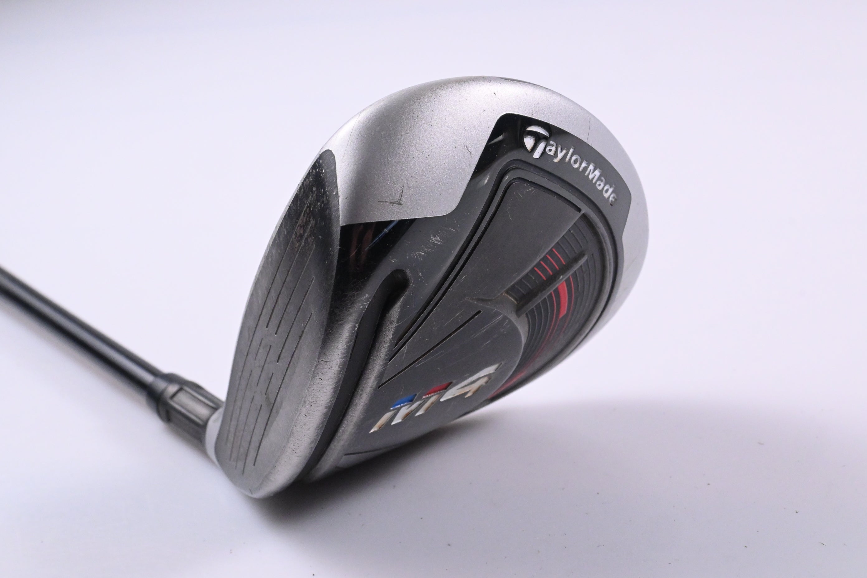 Left Hand Taylormade M4 #3 Wood / 15 Degree / Stiff Flex Fujikura Atmos Red 6