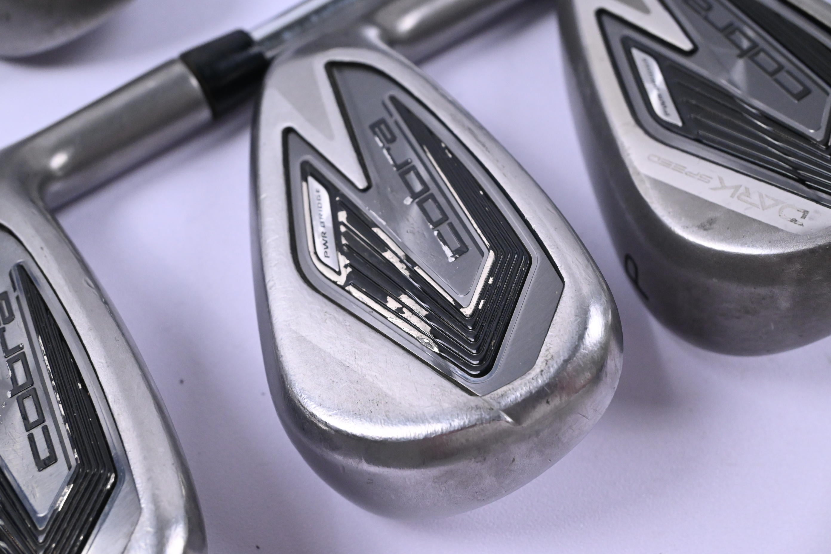 Cobra Darkspeed Irons / 5-PW+GW / Regular Flex Stiff Flex Modus3 Tour 105 Shafts