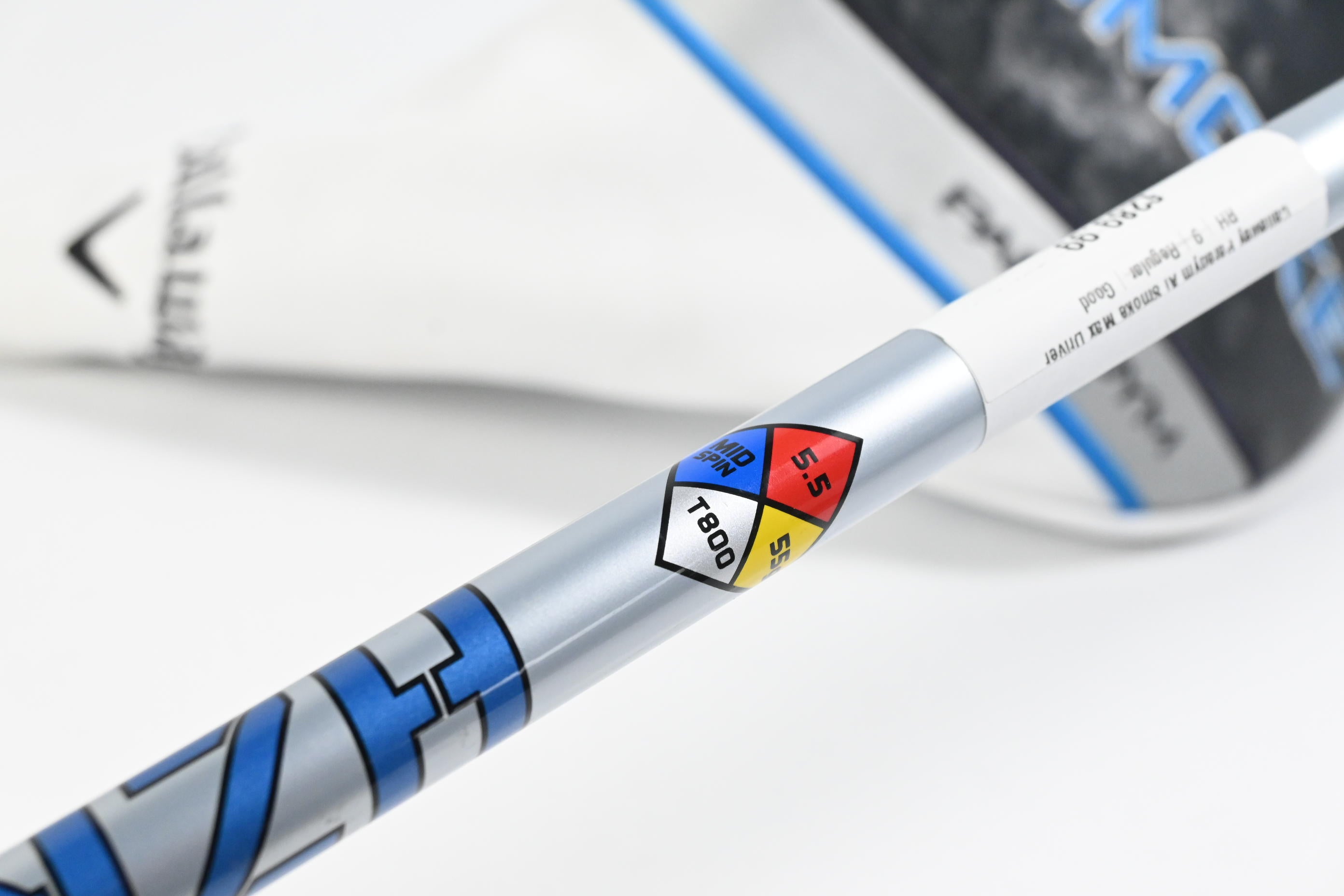 Callaway Paradym Ai Smoke Max Driver / 9 Degree / Regular Flex HZRDUS T800 Blue