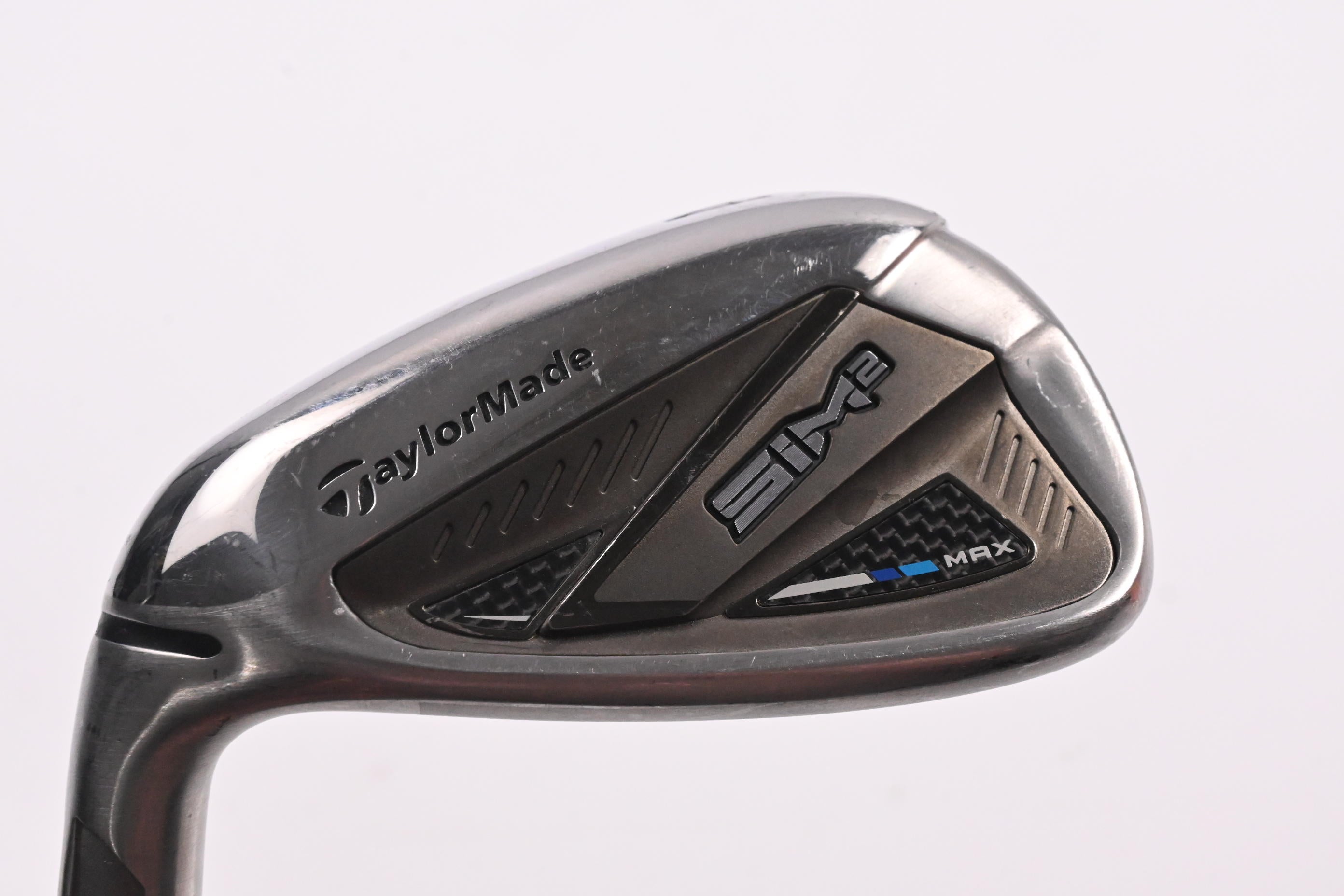 Left Hand Taylormade SIM2 Max Approach Wedge / 49 Degree / Stiff Flex KBS Max MT