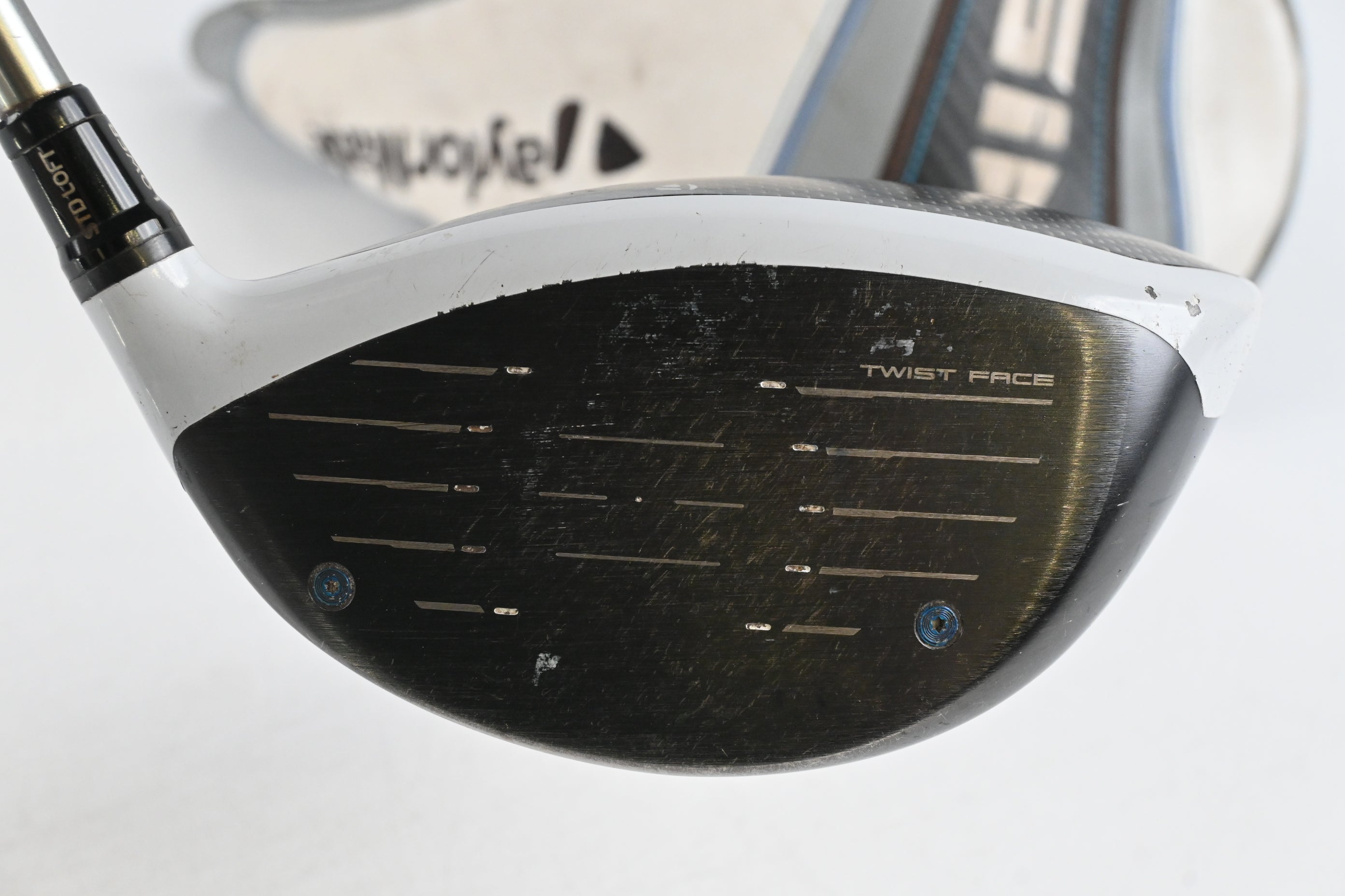 Left Hand Taylormade SIM Max D Driver / 9 Degree / Senior Flex Helium 4 Shaft