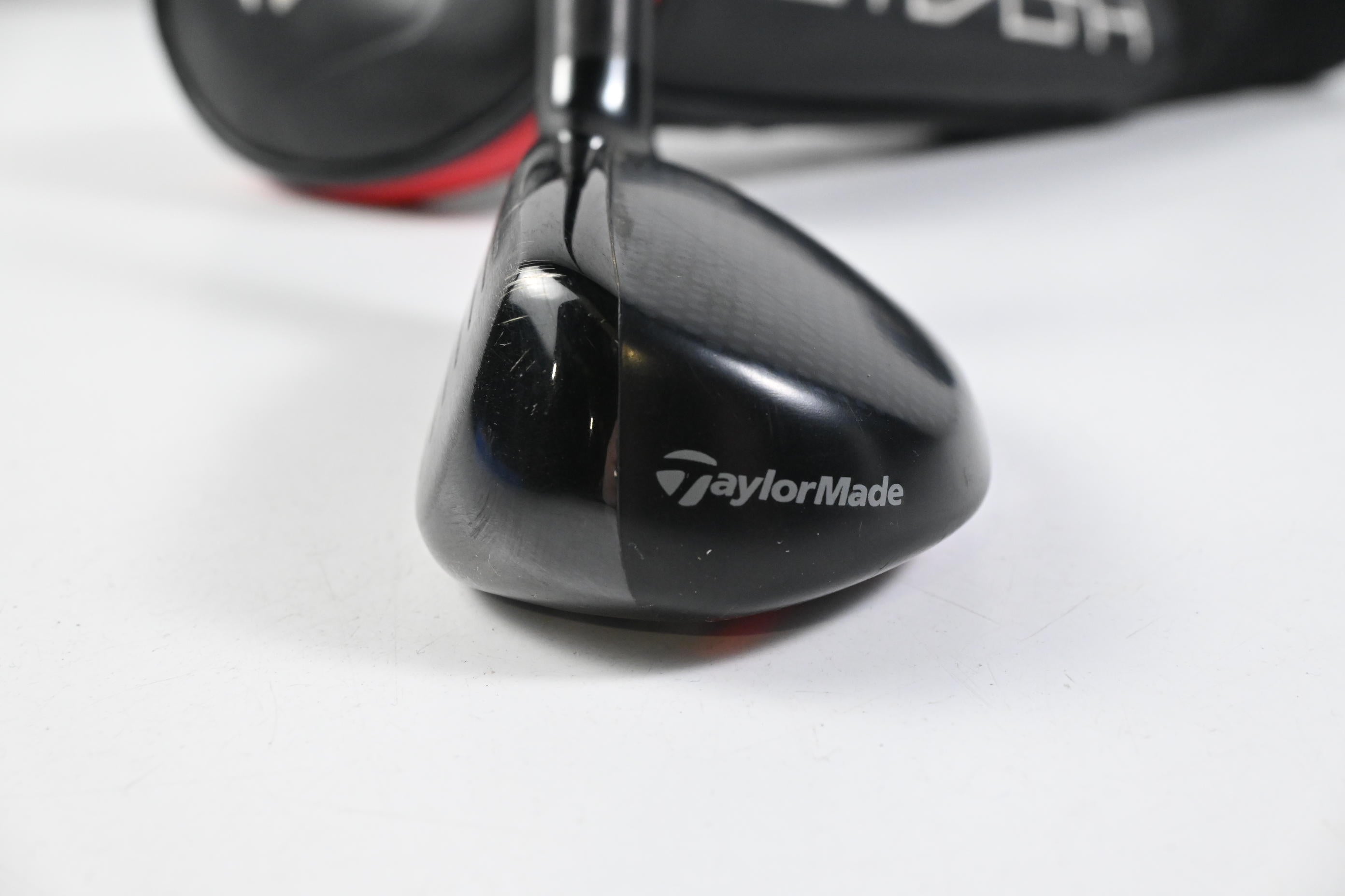 Left Hand Taylormade Stealth Plus #3 Hybrid / 19.5 Degree / Stiff Flex HZRDUS