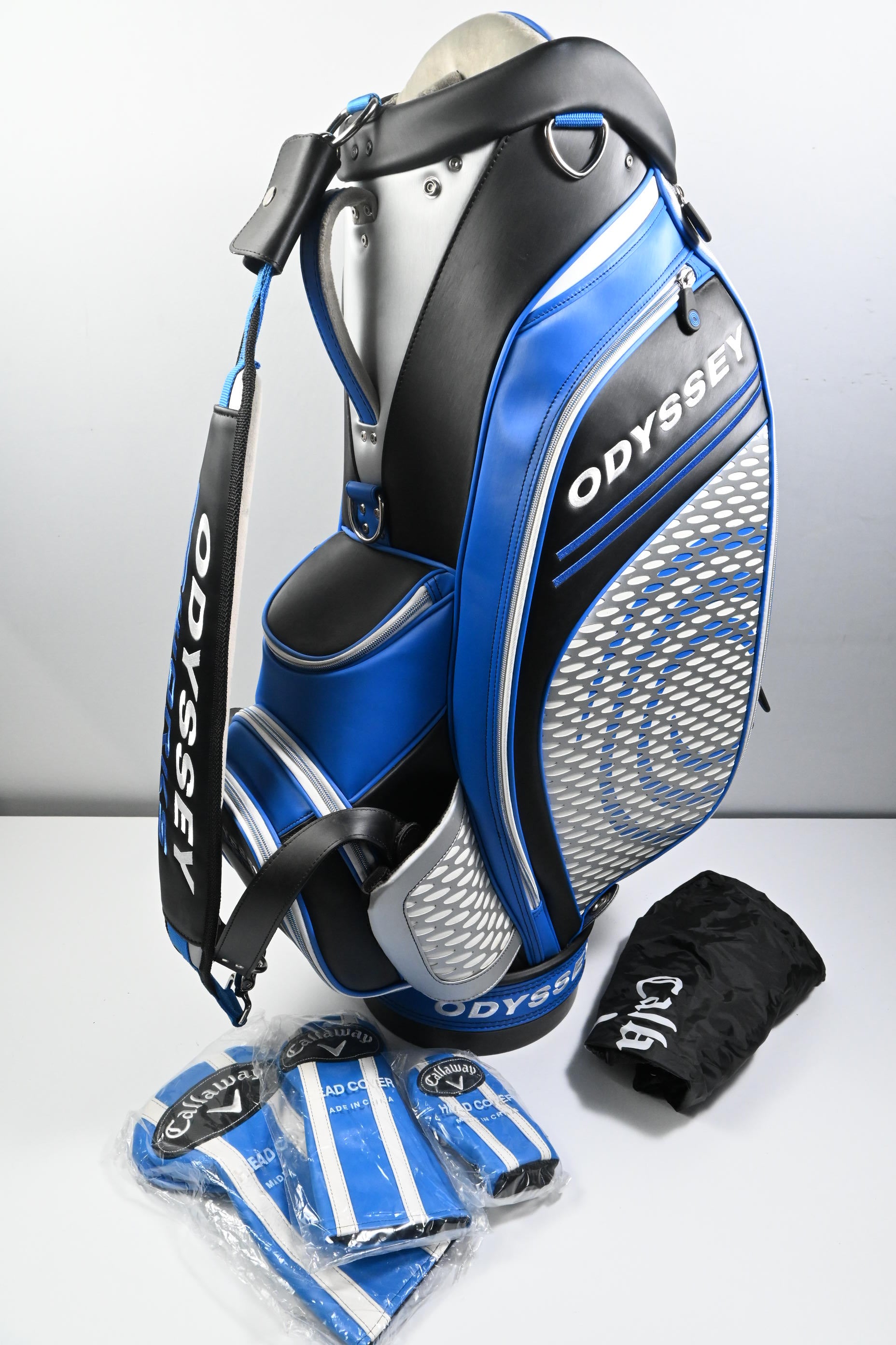 Odyssey Works Tour Bag / 6-Way Divider / Black, White & Blue
